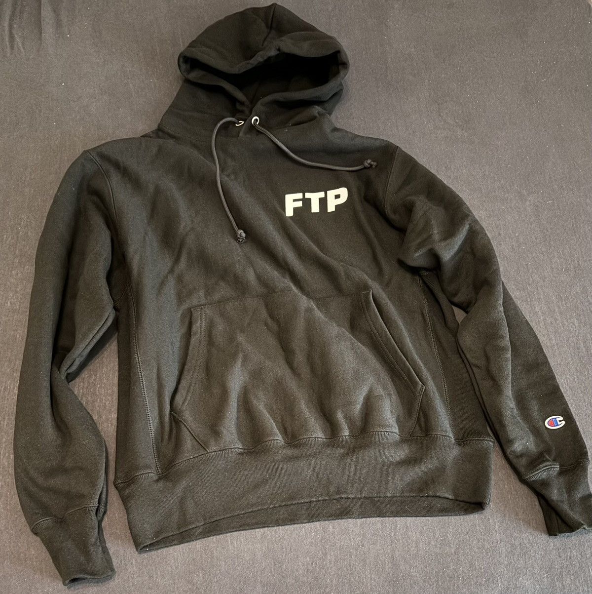 Ftp reverse logo hoodie online