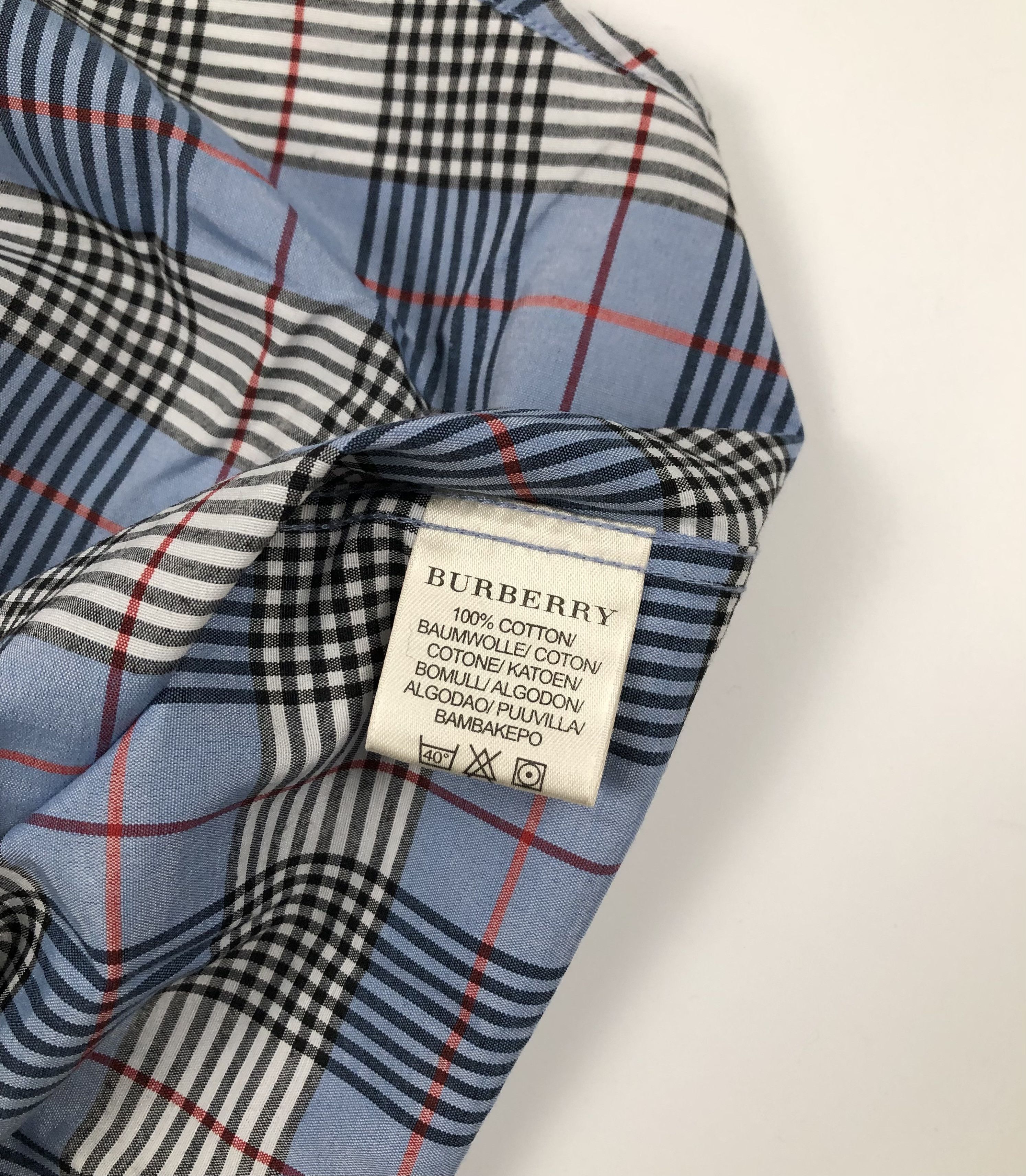 Burberry Burberry Brit Cotton Shirt Size US XXL / EU 58 / 5 - 8 Thumbnail