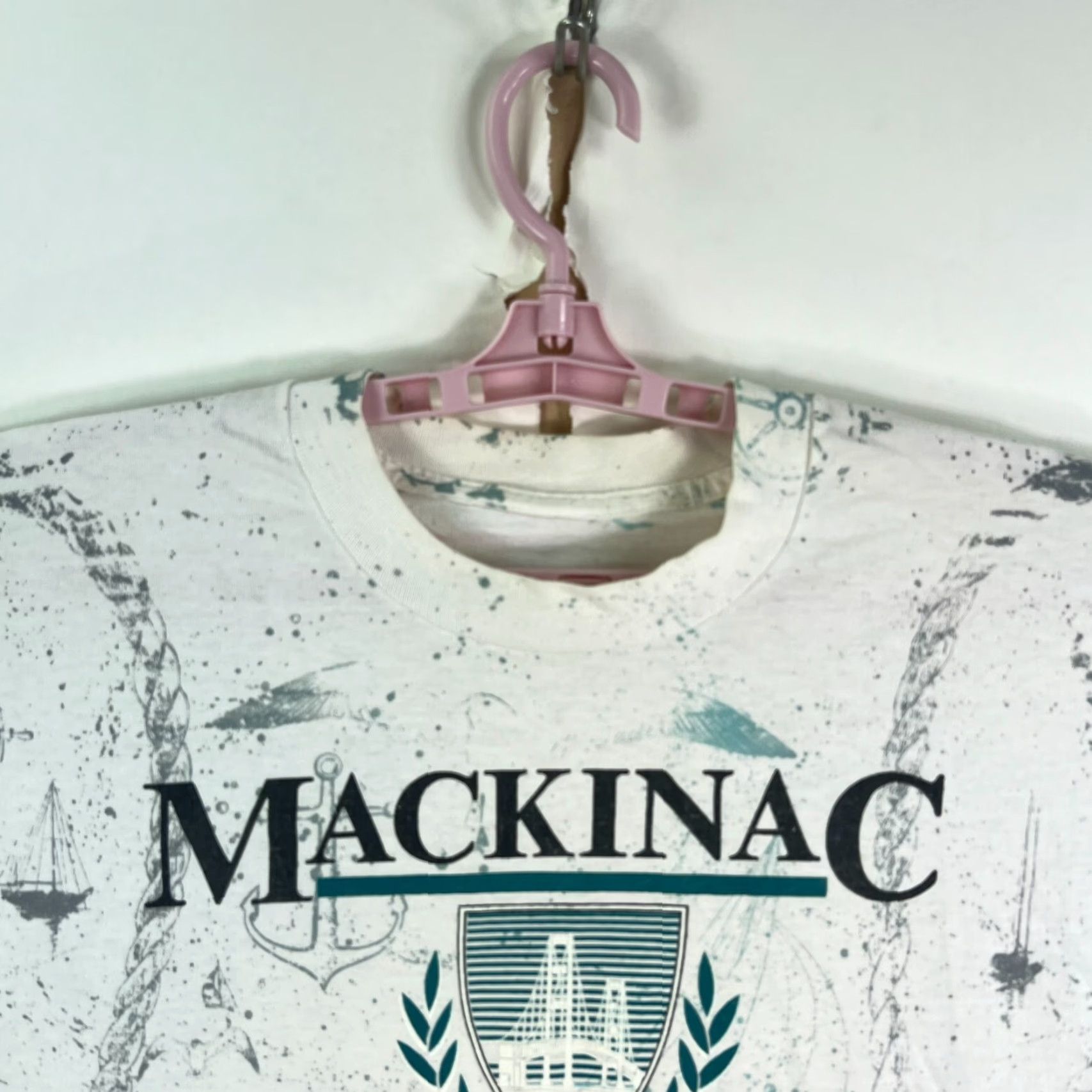 Vintage VINTAGE Destination Sailing Nautical Graphic T-Shirt XL White Stitch Print Mens Size US XL / EU 56 / 4 - 3 Thumbnail