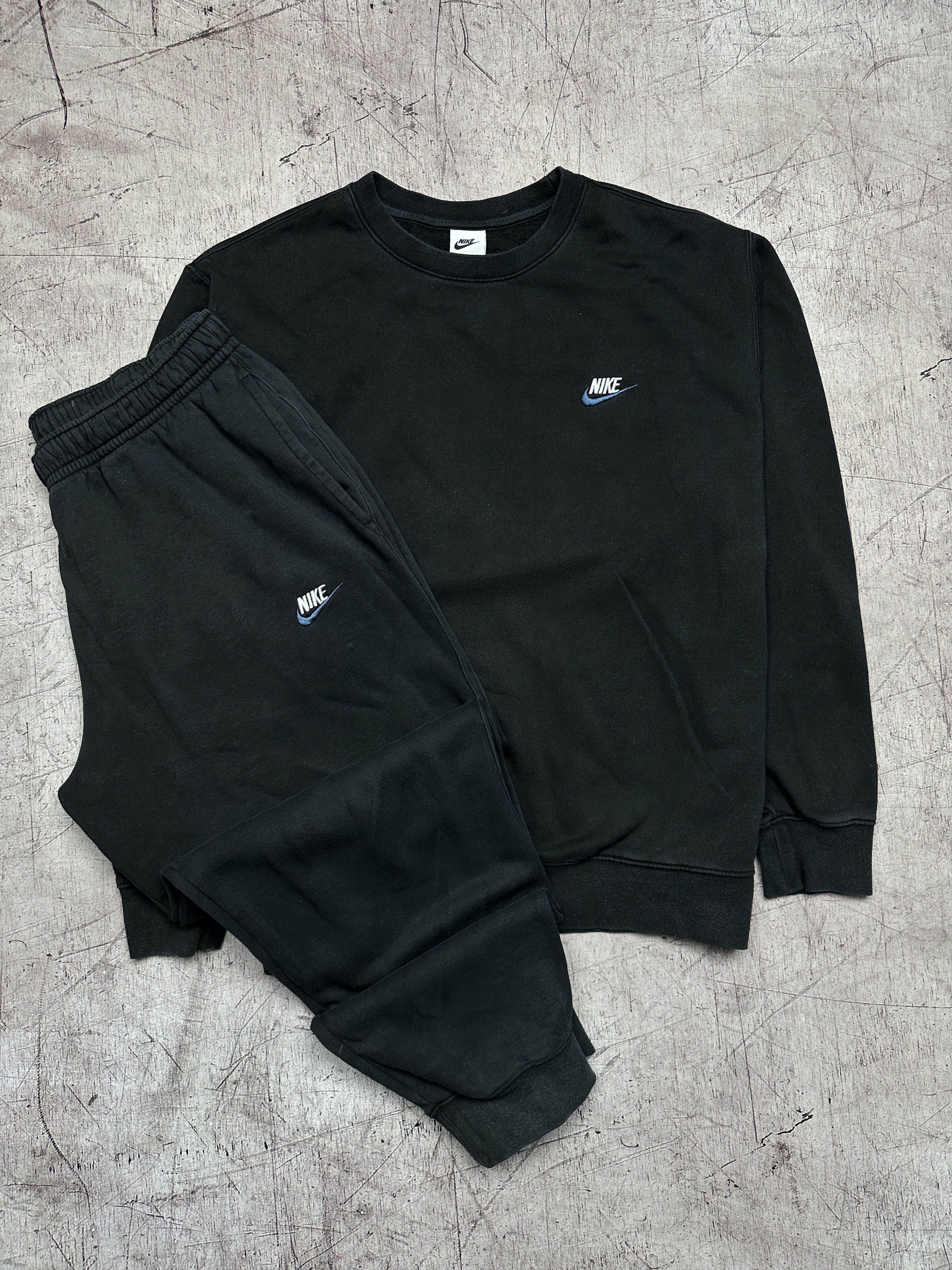 Nike × Vintage Nike Mens Track Suit Sweatshirt + Sweatpants Pants Size US 36 / EU 52 - 1 Thumbnail