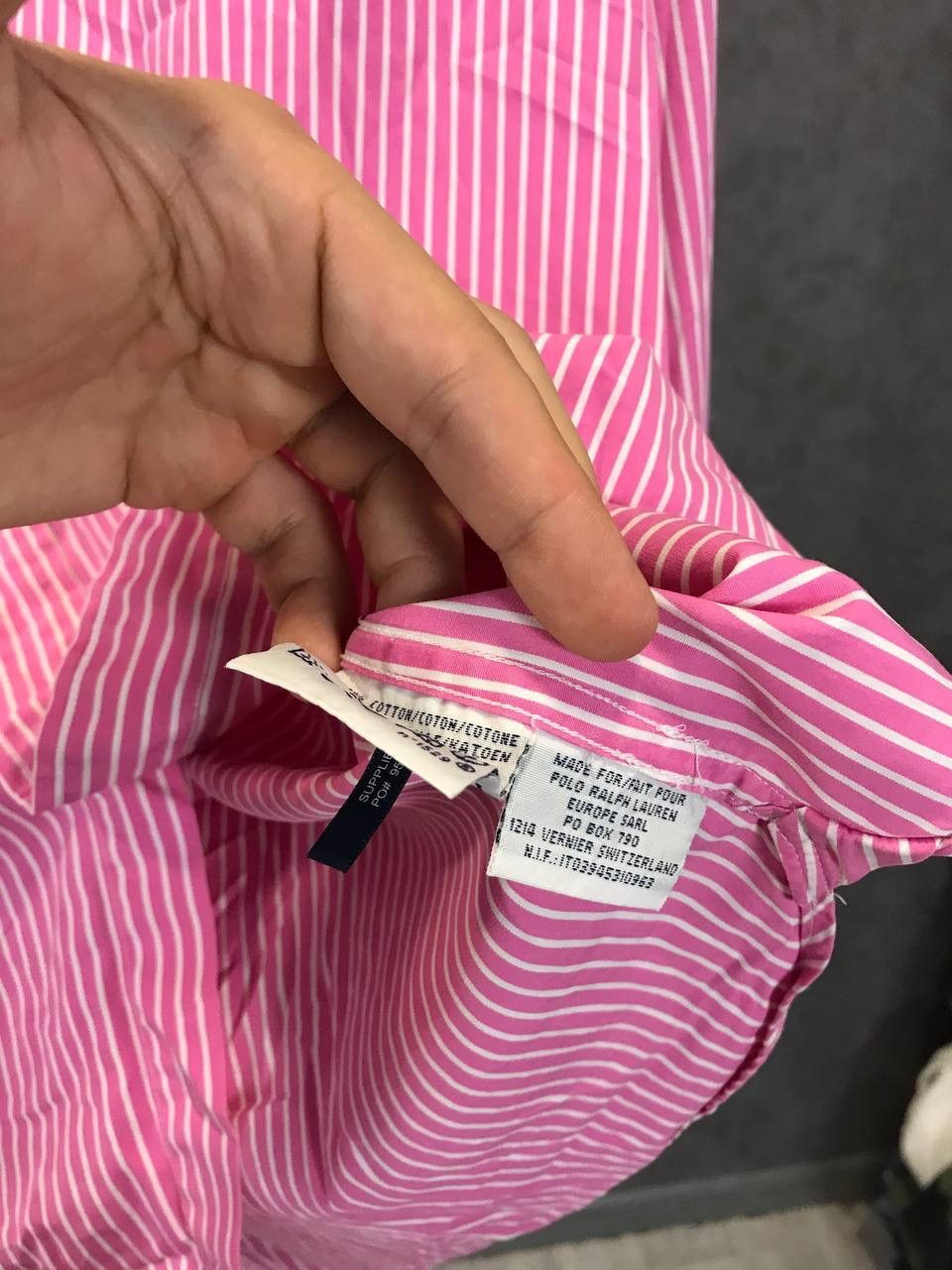 Polo Ralph Lauren Polo Ralph Lauren vintage designer striped shirt Size US L / EU 52-54 / 3 - 5 Thumbnail