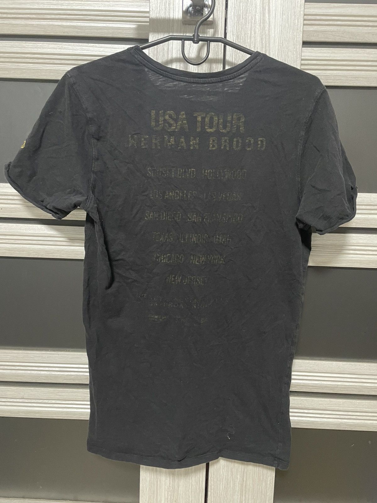 Band Tees × Vintage Herman Brood 1979 USA Tour Vintage T-Shirt Size US S / EU 44-46 / 1 - 1 Thumbnail