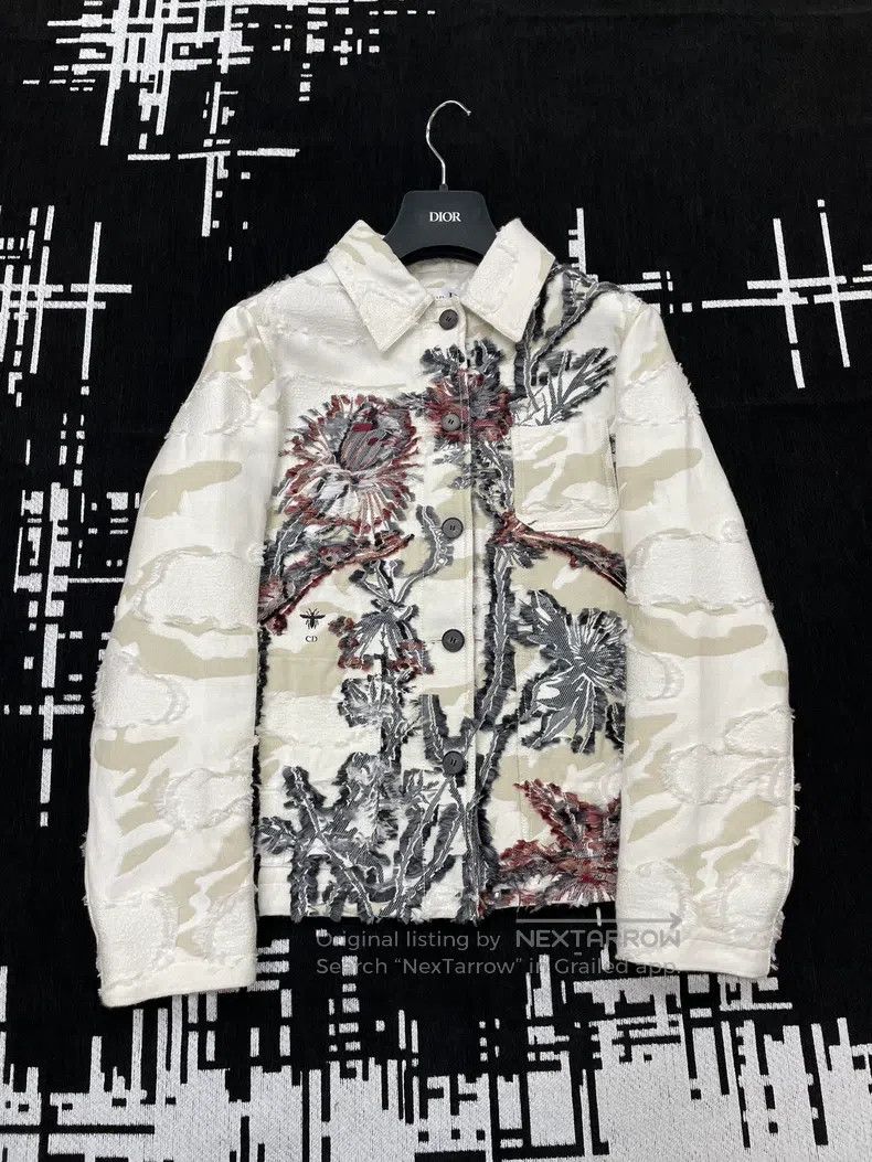 Dior Dior Three-dimensional embroidered jacket Size XS / US 0-2 / IT 36-38 - 1 Thumbnail