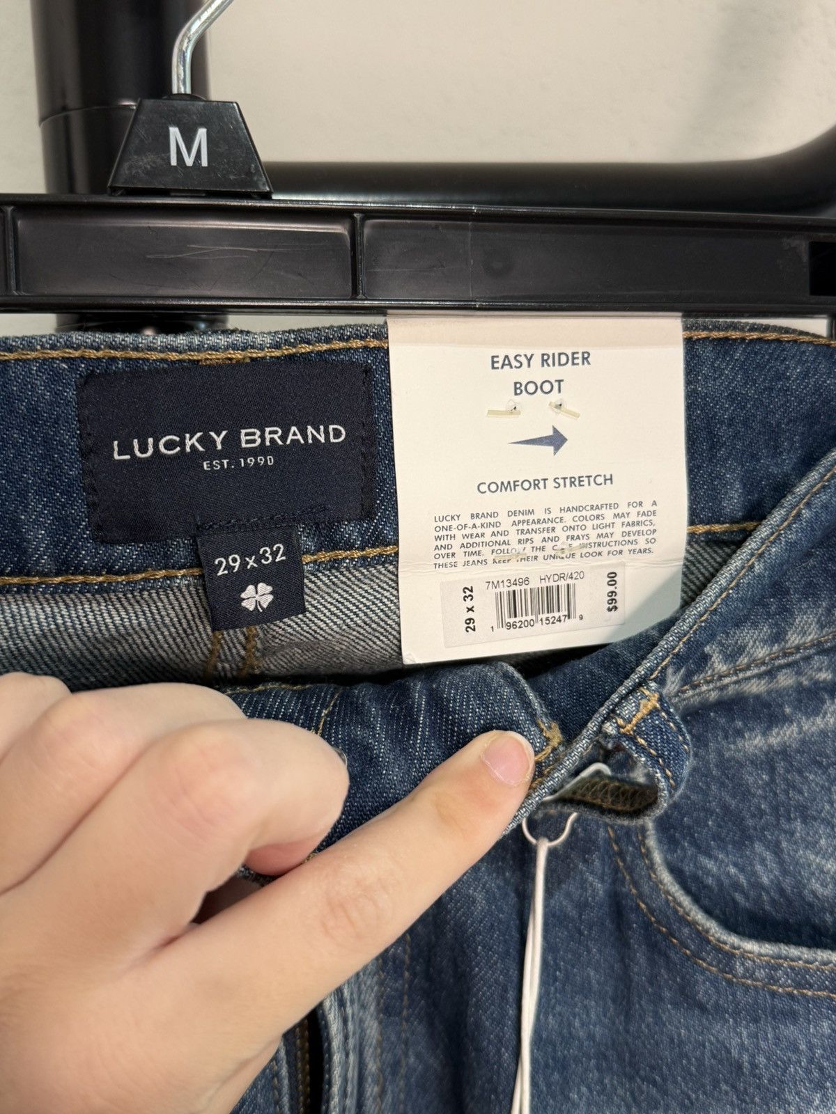 Lucky Brand Lucky Brand Jeans Easy Rider Boot Size 29 Size US 29 - 2 Thumbnail