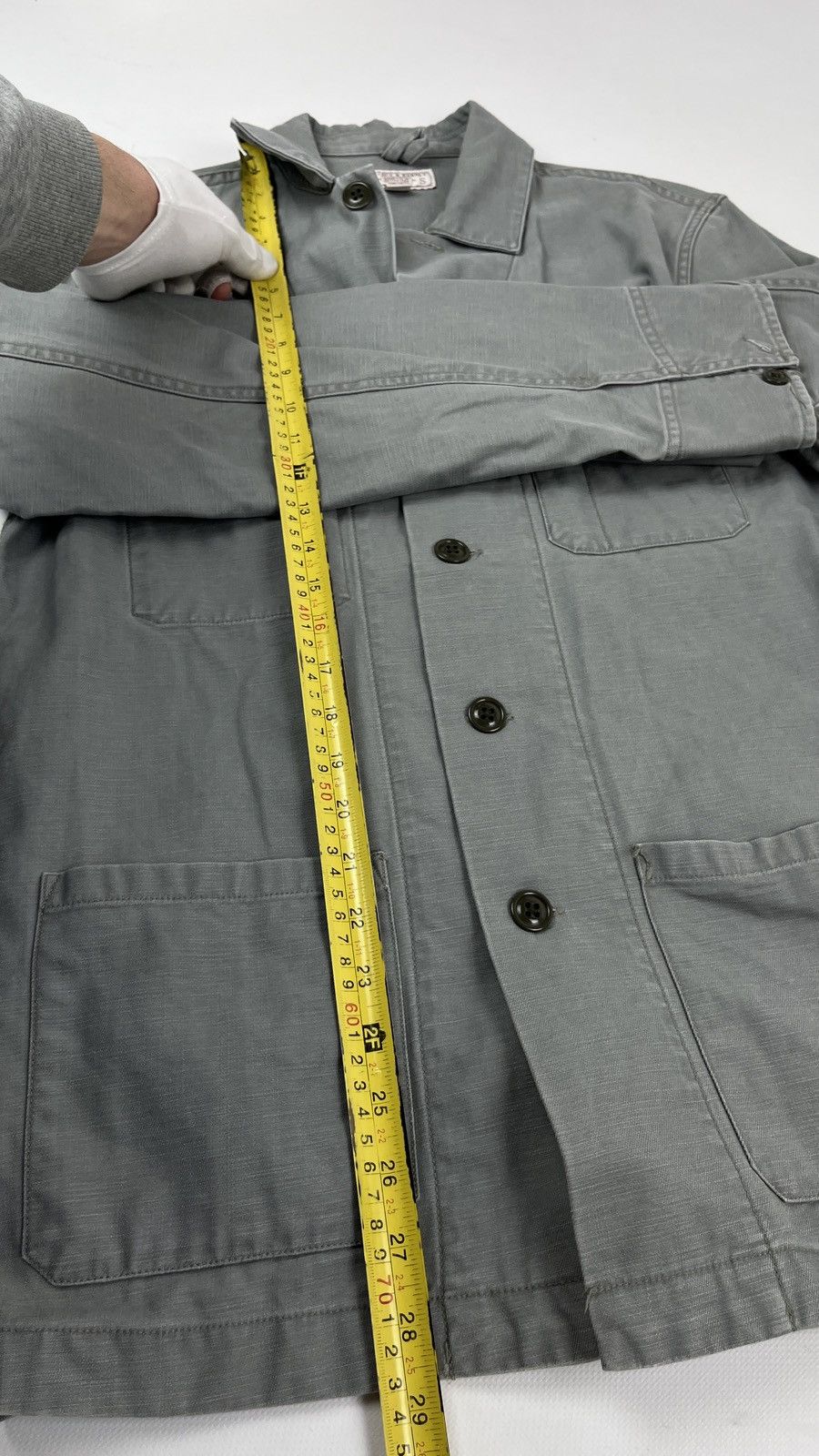 Other Walles Barnes French Chore Jacket Khaki Size US S / EU 44-46 / 1 - 8 Thumbnail