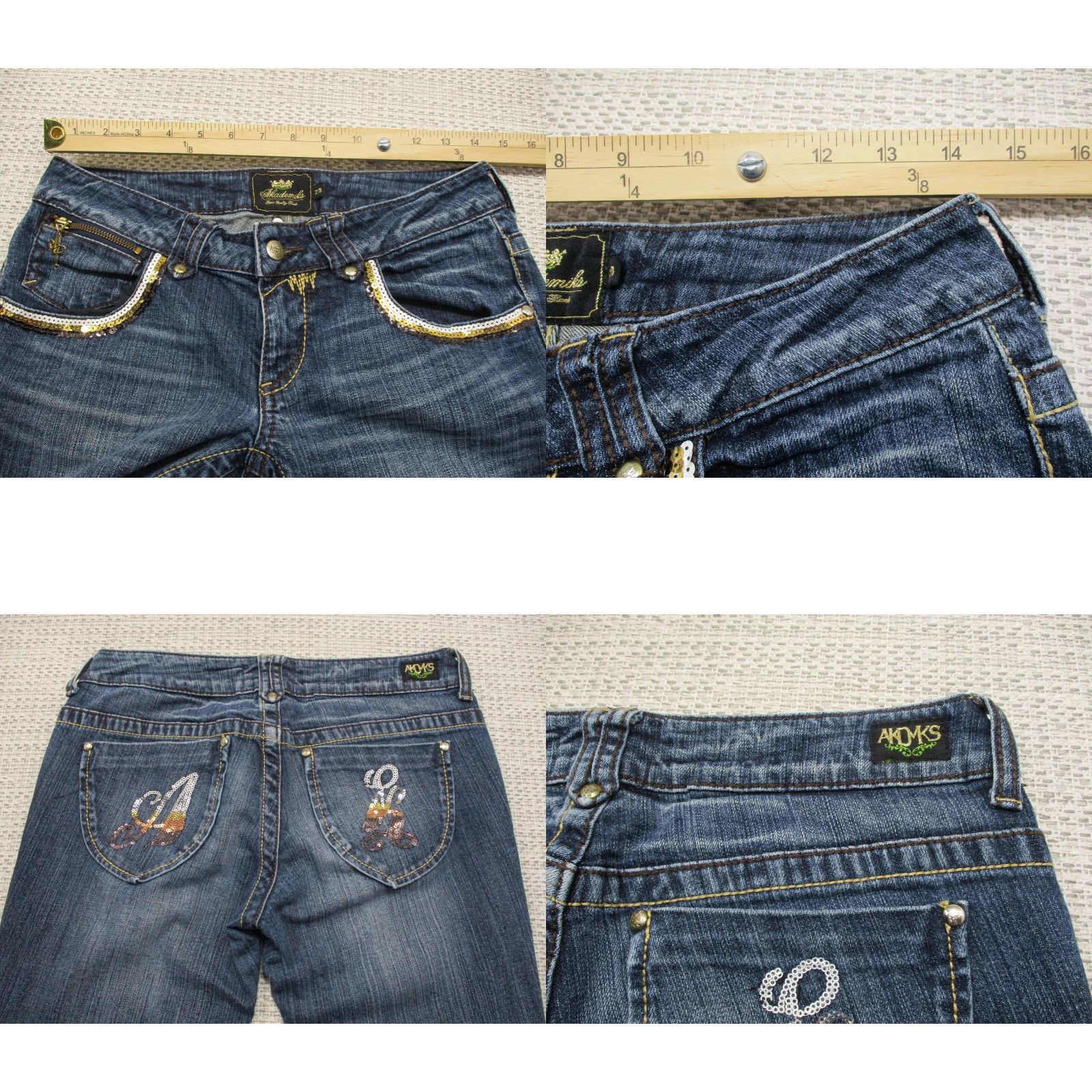 Akademiks VINTAGE? None. Size 28" / US 6 / IT 42 - 8 Thumbnail
