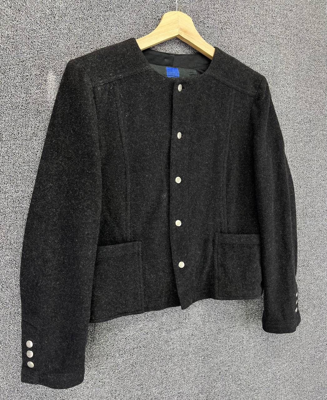 Marithe + Francois Girbaud Vintage Marithe Francois Girbaud Wool Cardigan Jacket Size M / US 6-8 / IT 42-44 - 2 Thumbnail