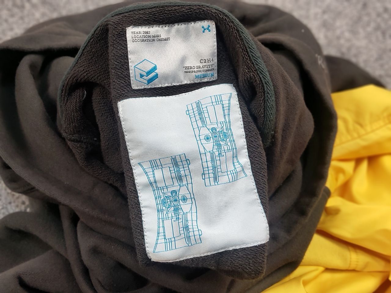 C2H4 Rare C2H4 18SS - Design Dark Reconstructed Sleeve Hoodie Size US M / EU 48-50 / 2 - 20 Thumbnail