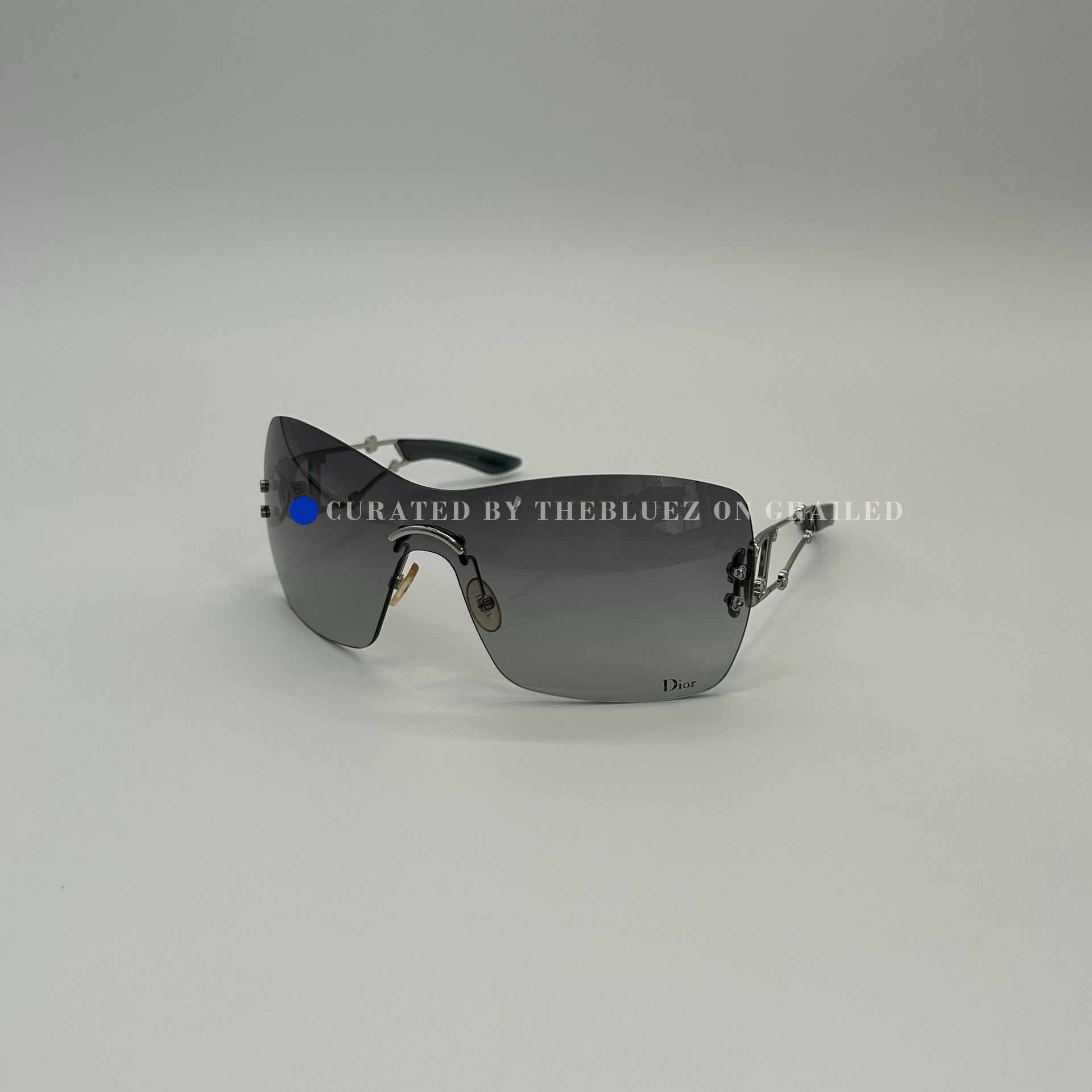 Dior Dior Large Logo Sunglasses Size ONE SIZE - 1 Thumbnail