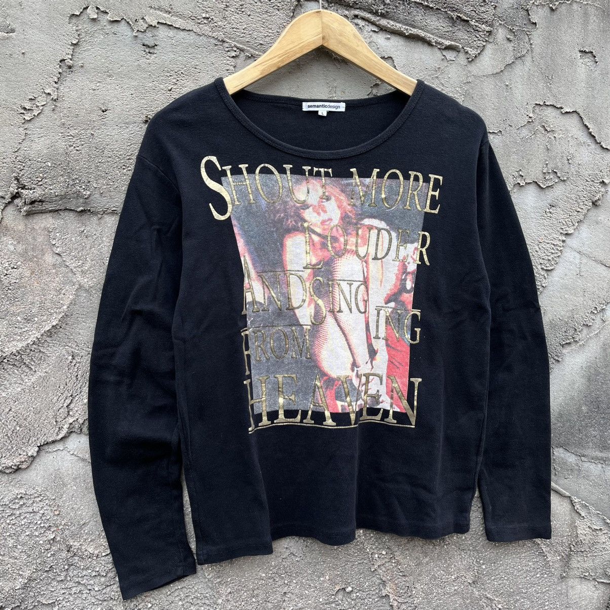 semanticdesign Semantic design poem punk shirt Size US M / EU 48-50 / 2 - 1 Thumbnail
