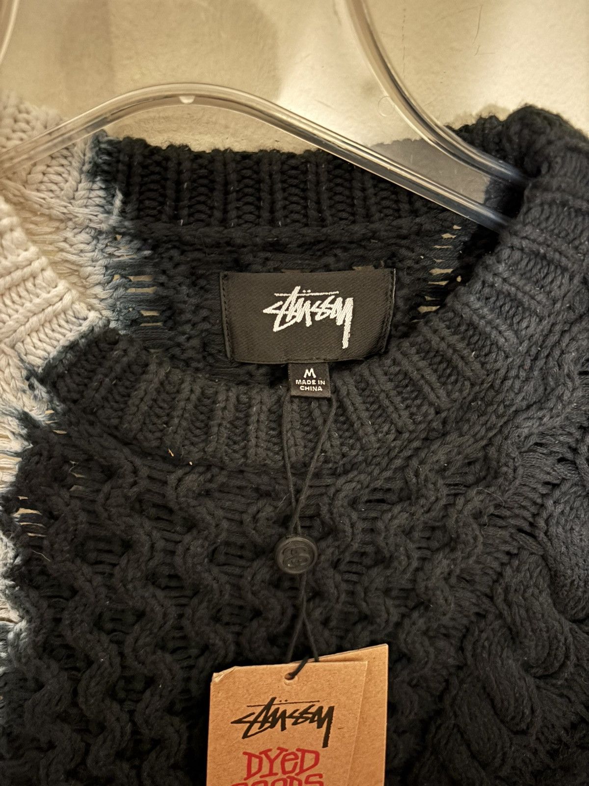 Stussy Stussy Tie Dye Fisherman Sweater Size US M / EU 48-50 / 2 - 3 Thumbnail