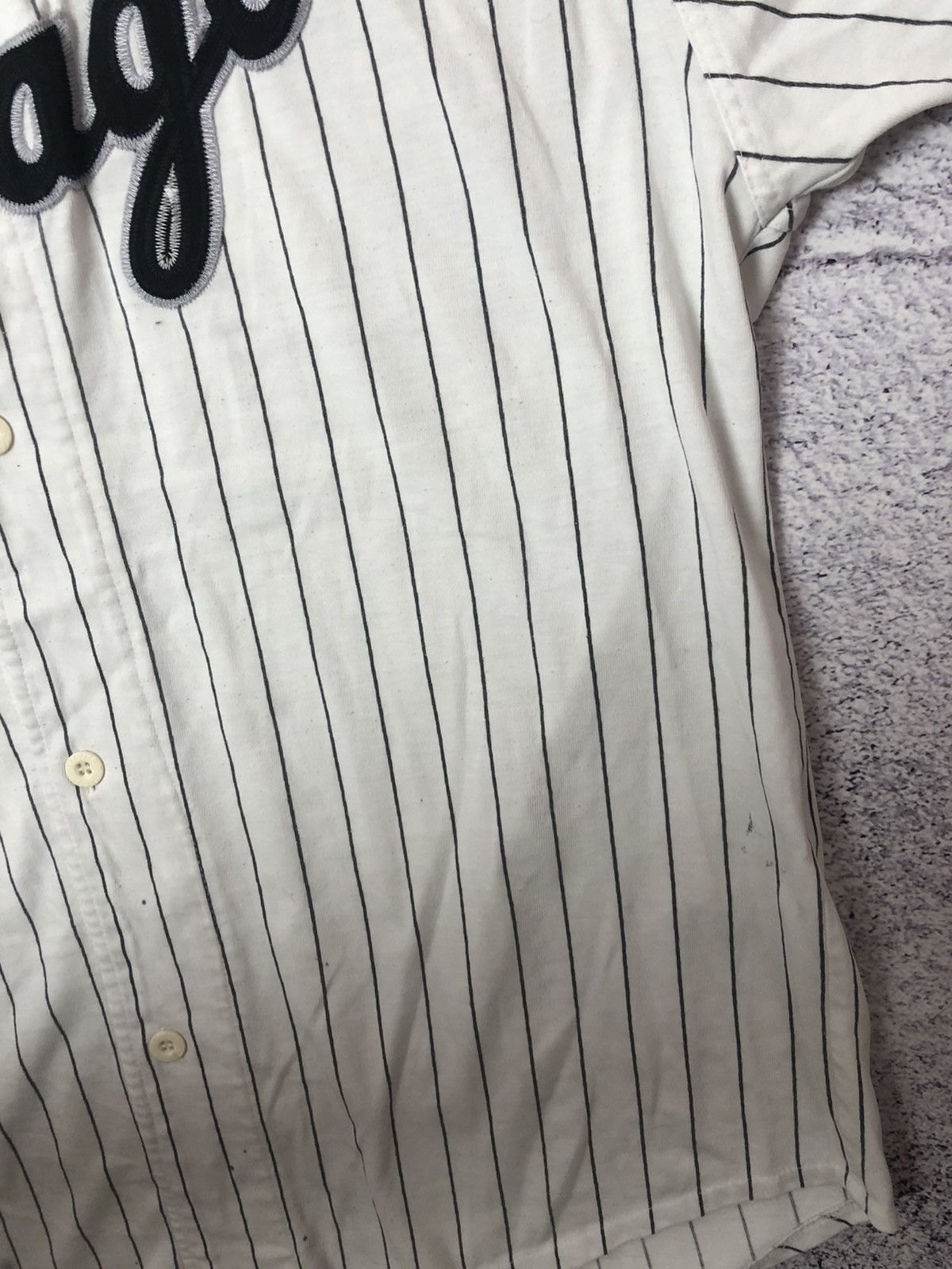 Other Vintage jersey White Box rare made in usa Chicago ykk men’s Size US XL / EU 56 / 4 - 6 Thumbnail