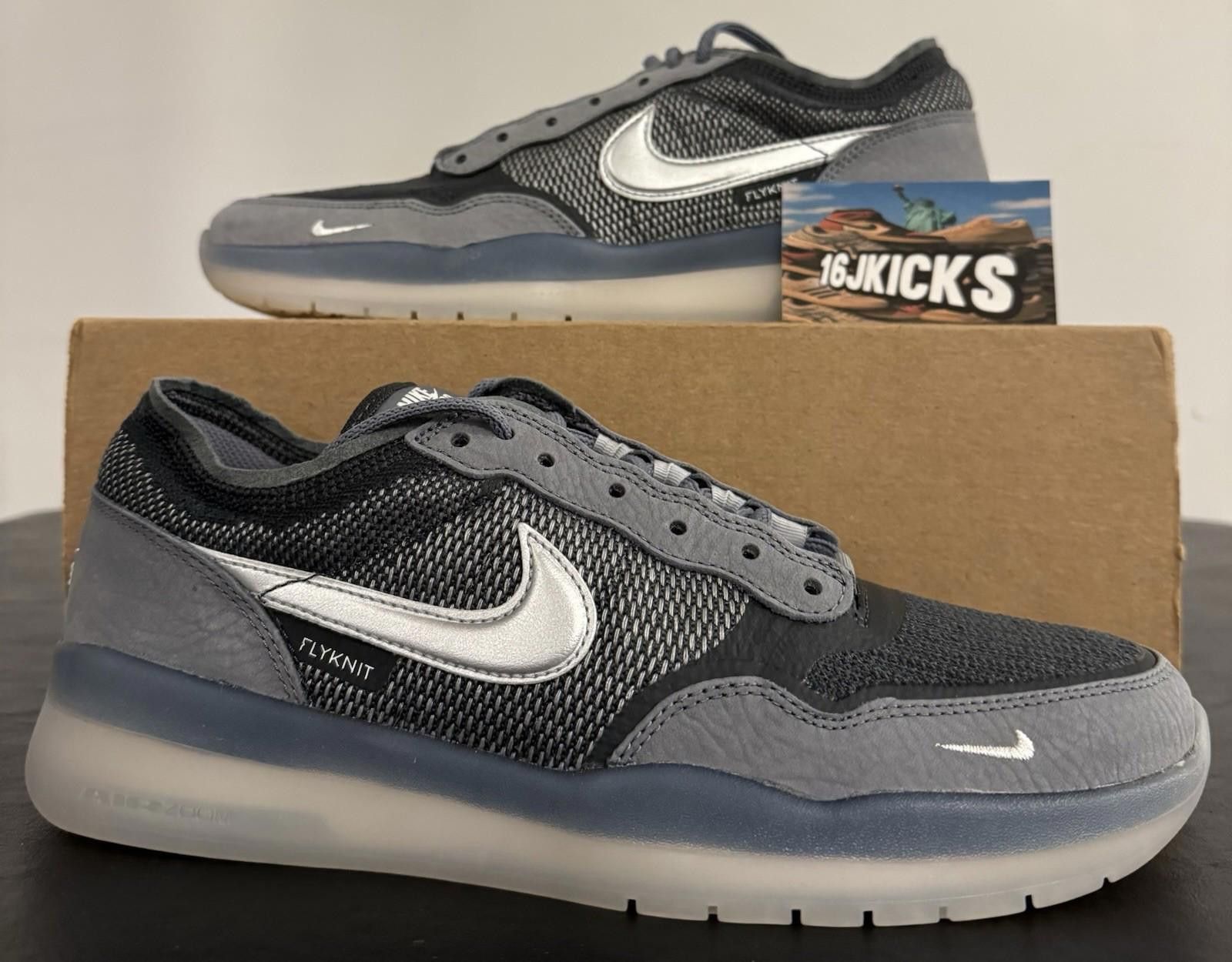 Nike NEW Nike SB PS8 Skate Shoes Cool Grey Metallic Size 9.5 Size US 9.5 / EU 42-43 - 1 Thumbnail