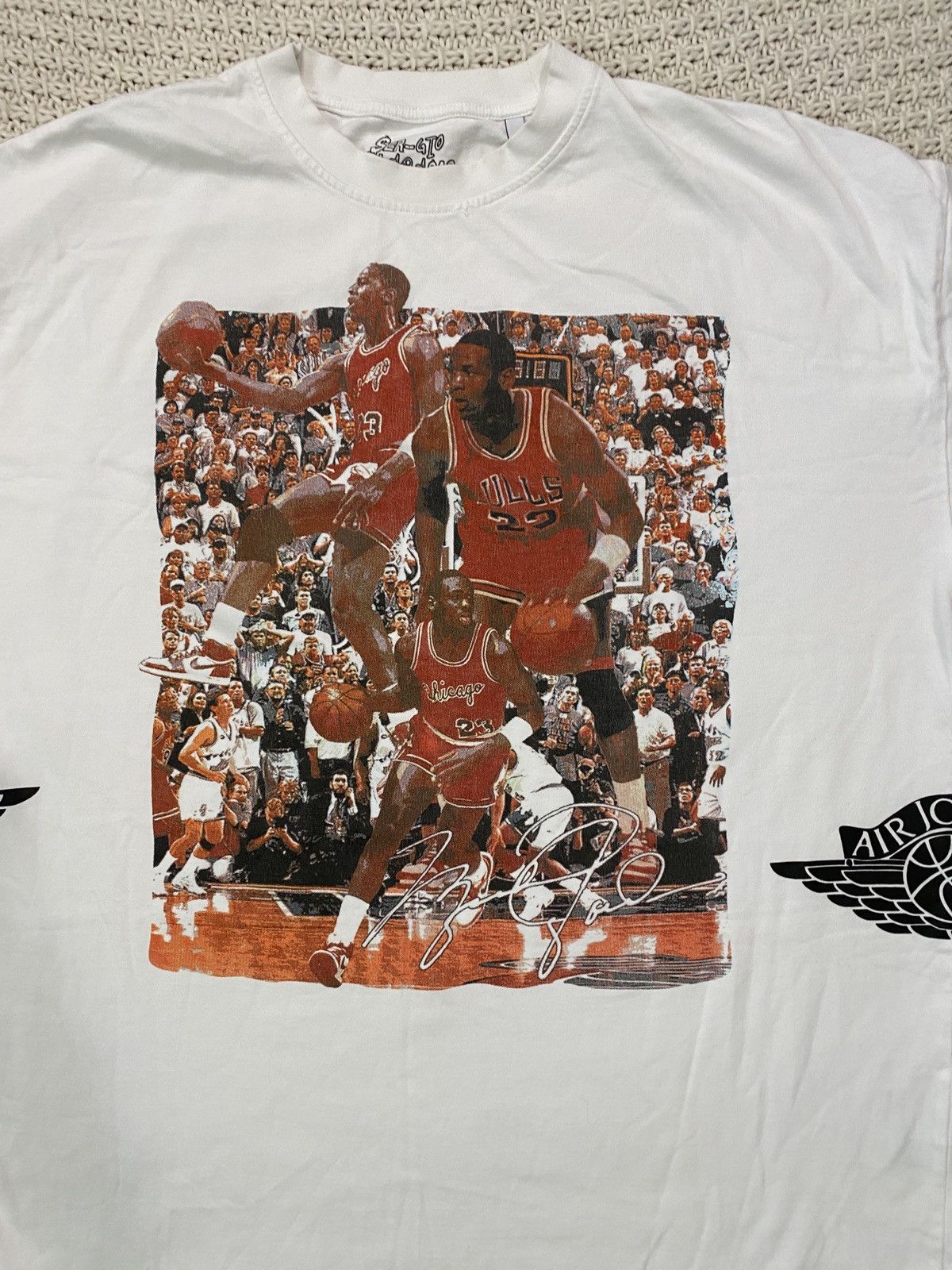 Sergio Calabasas Sergio Calabasas Michael Jordan Graphic Tee Size US XL / EU 56 / 4 - 3 Thumbnail