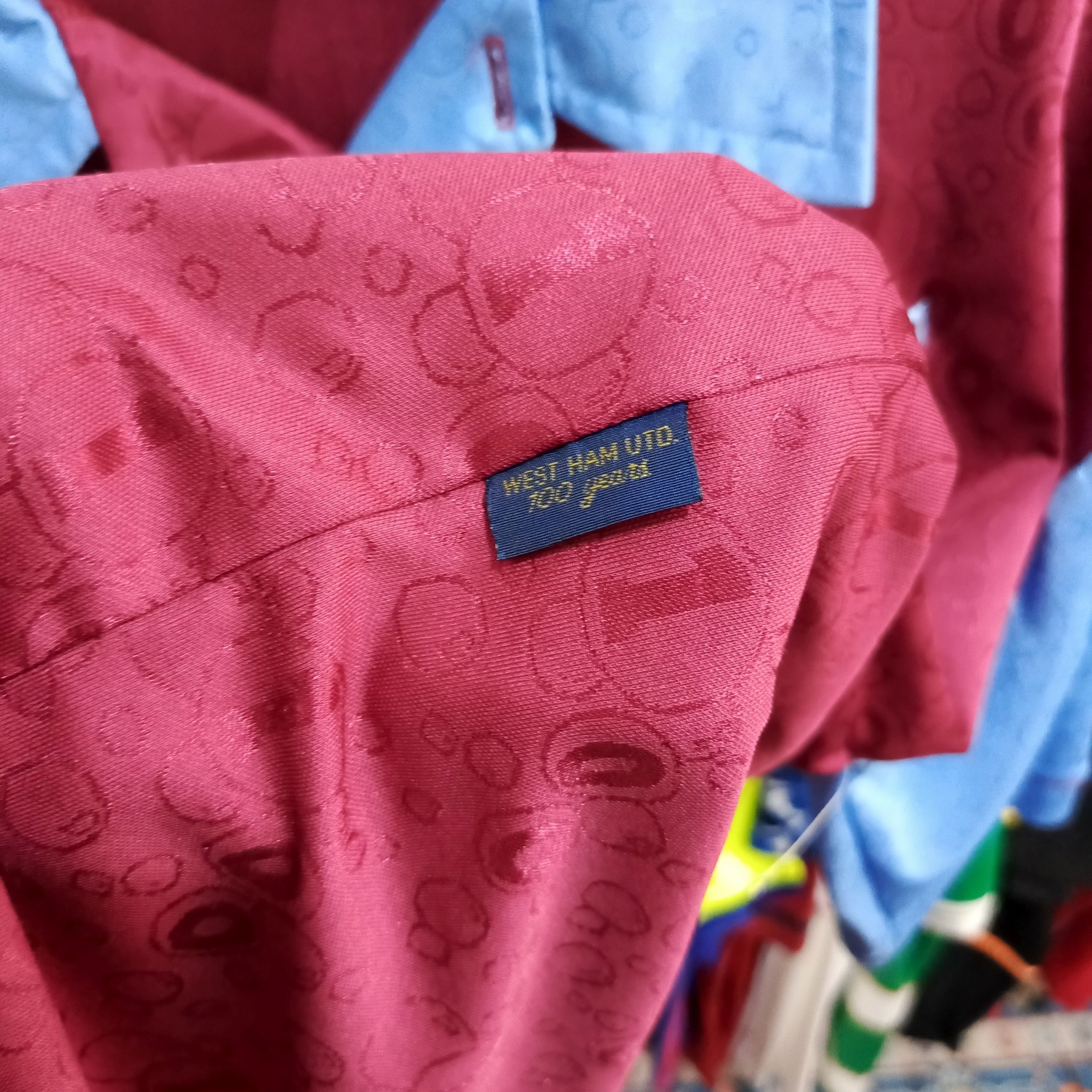 PONY × Vintage Westham 1995/1997 Centenary Home Shirt Size US M / EU 48-50 / 2 - 6 Thumbnail