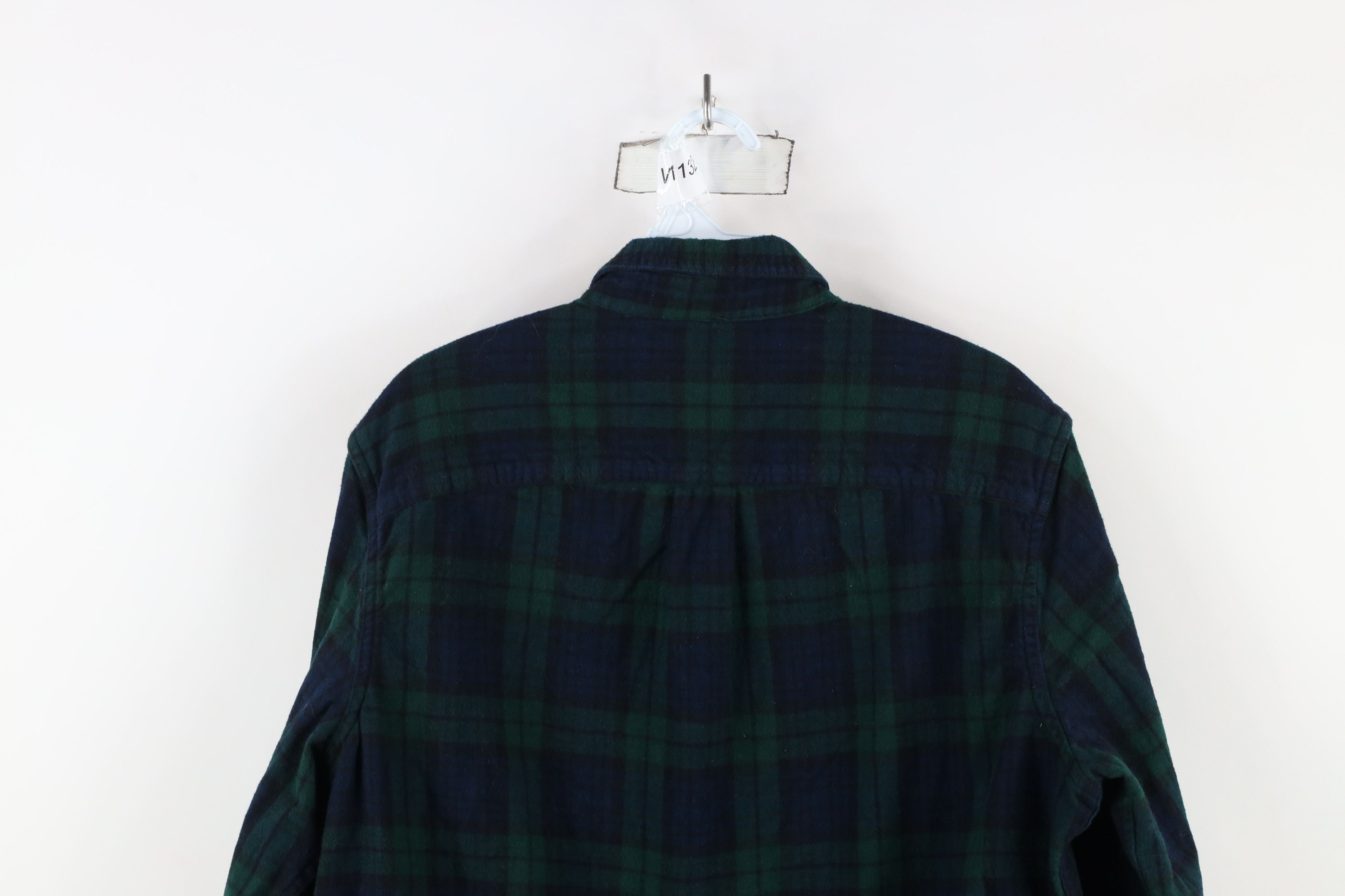 L.L. Bean × Vintage Vintage LL Bean Slightly Fitted Flannel Button Down Shirt Size US M / EU 48-50 / 2 - 8 Thumbnail