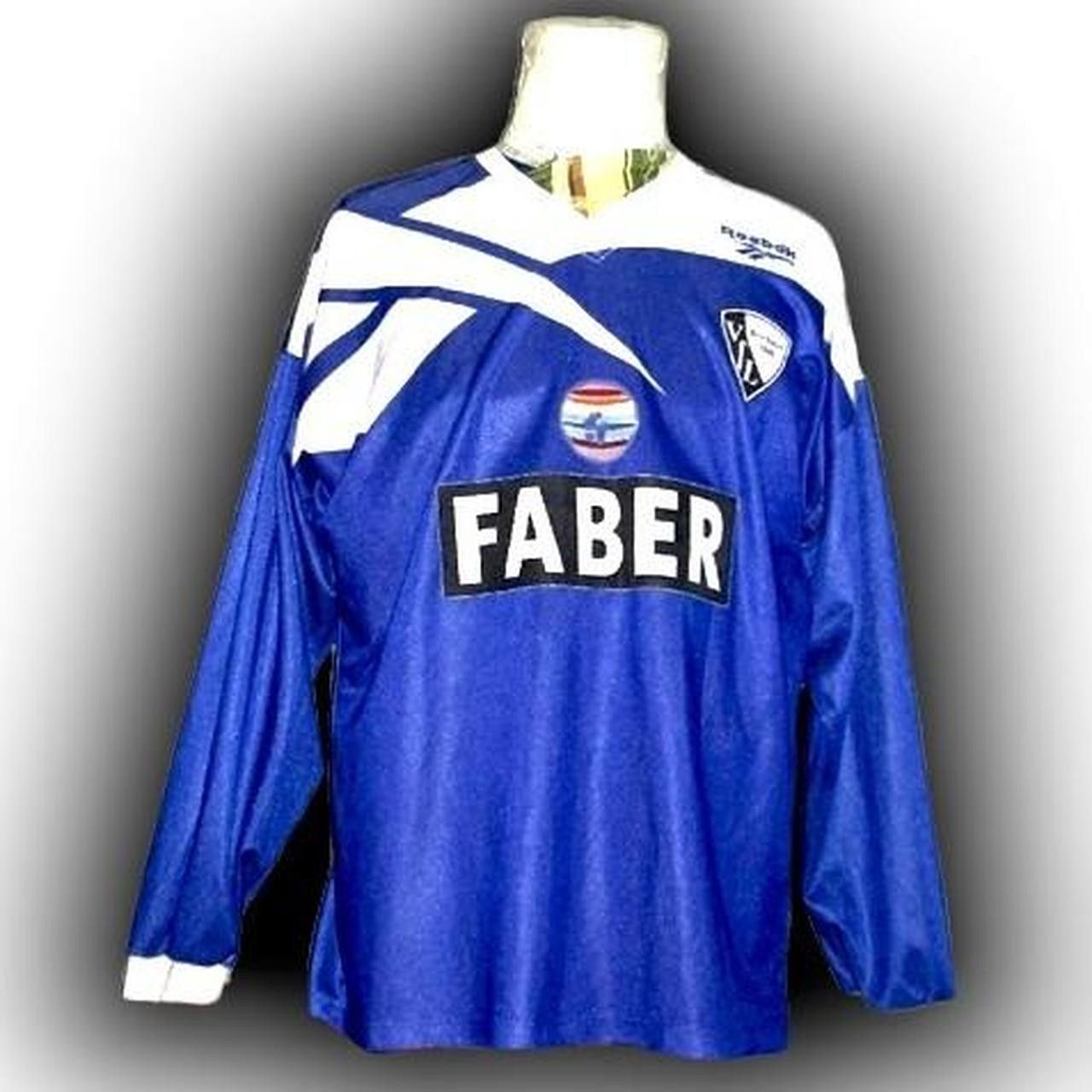 Reebok Vfl Bochum Germany 1994 1995 1996 Home Shirt Jersey Size US M / EU 48-50 / 2 - 2 Thumbnail
