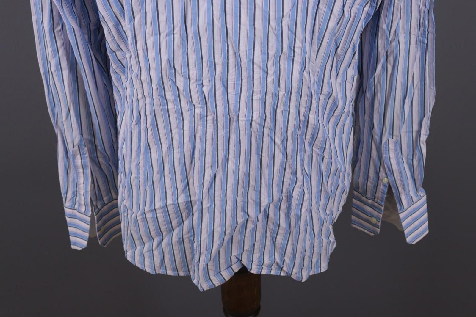La Martina La Martina Buenos Aires Blue Stripe Shirt XXL / 2XL Size US XXL / EU 58 / 5 - 11 Thumbnail