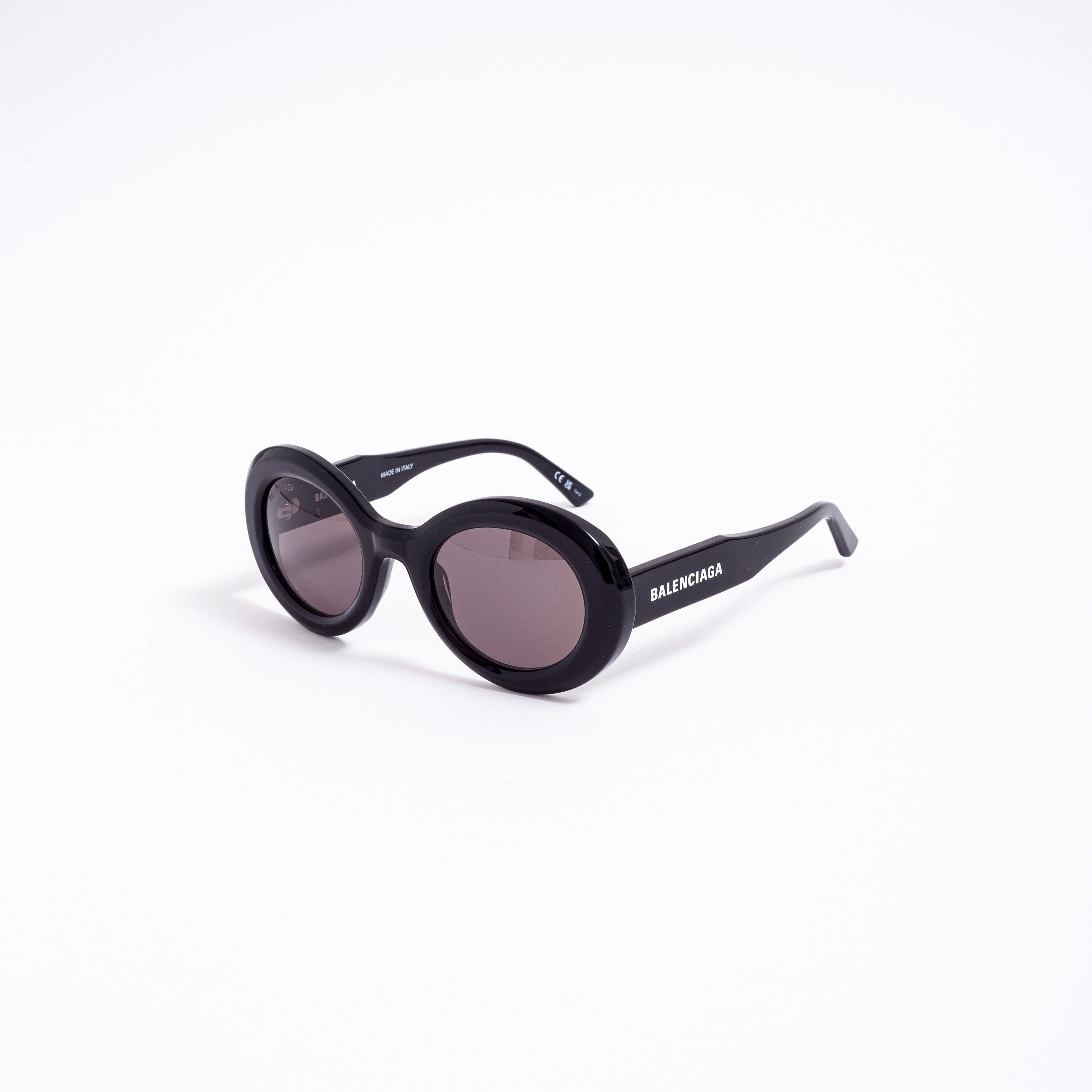 Balenciaga BALENCIAGA BB0074S 001 BLACK BLACK GREY Size ONE SIZE - 1 Thumbnail