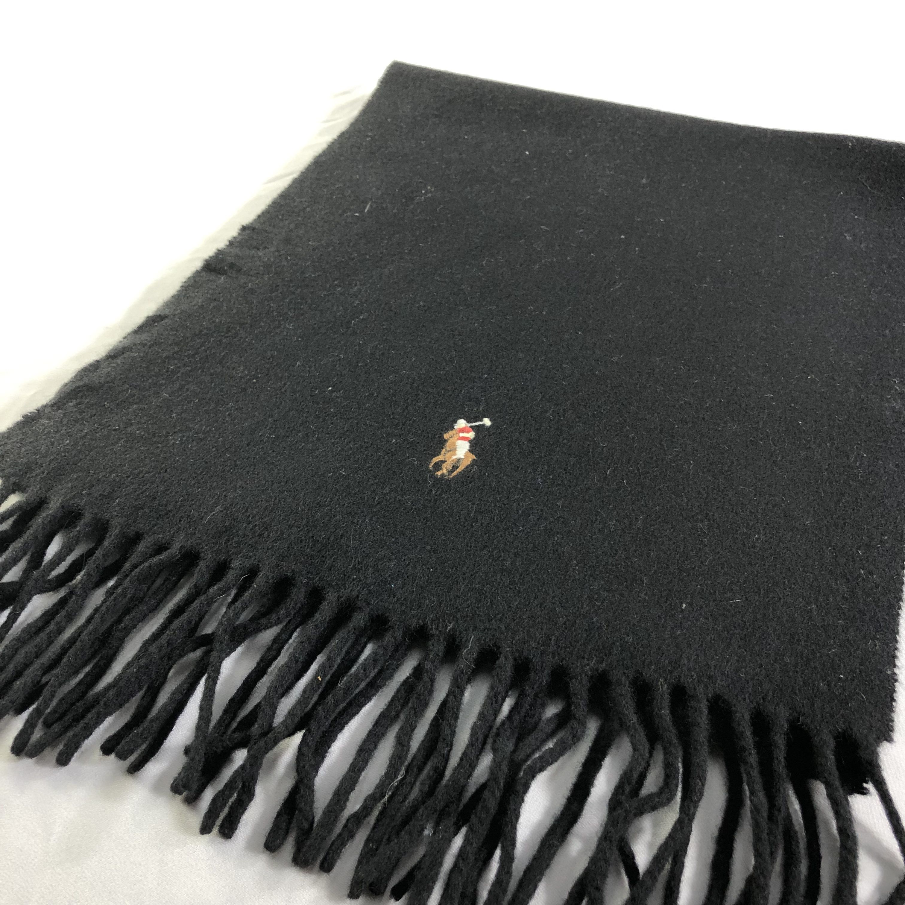 Polo Ralph Lauren Polo Ralph Lauren Wool Scarf Muffler Neckwear V2299 Size ONE SIZE - 3 Thumbnail