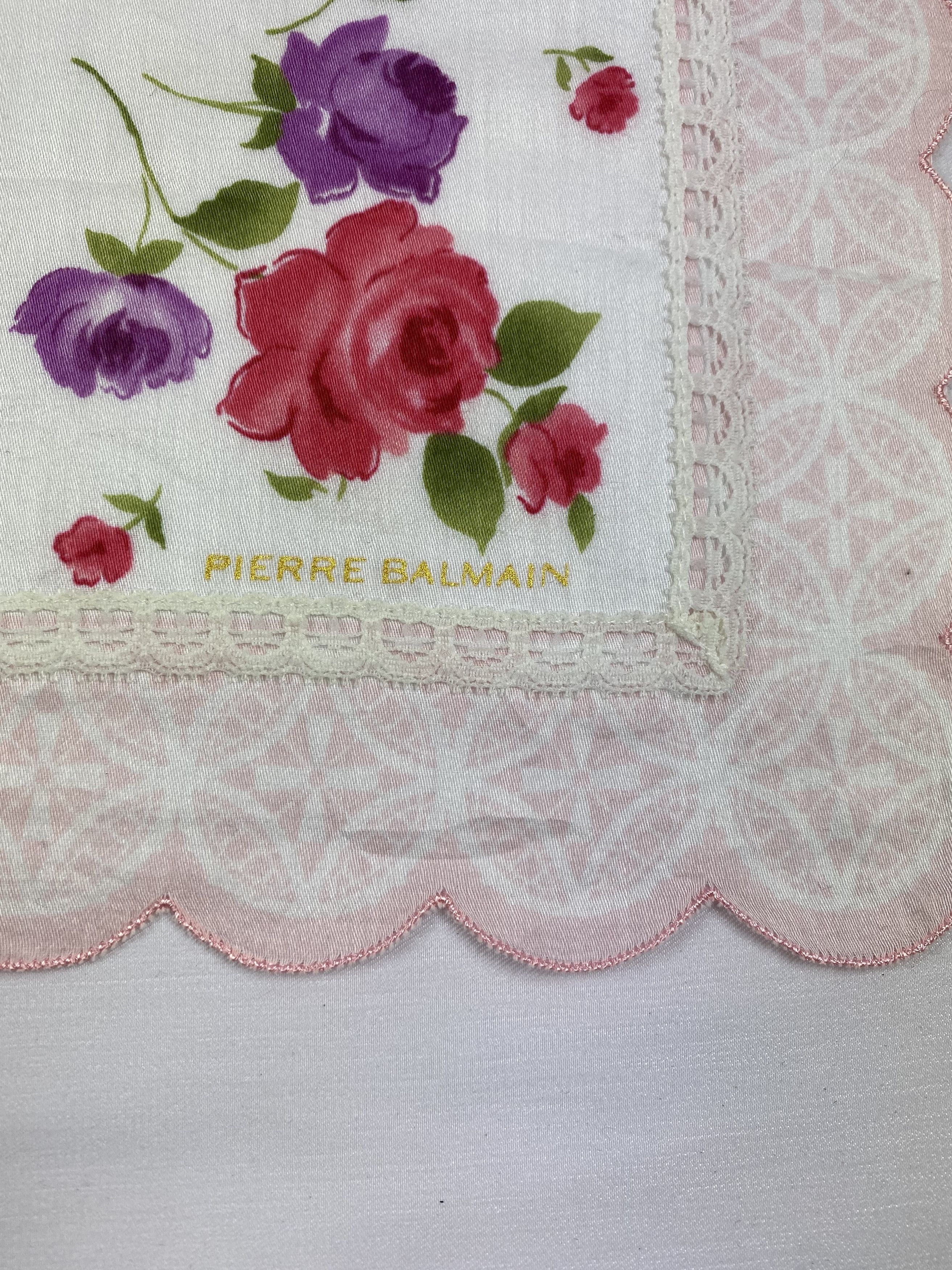 Pierre Balmain × Vintage Pierre Balmain Handkerchief / Bandana / Neckerchief Size ONE SIZE - 5 Thumbnail