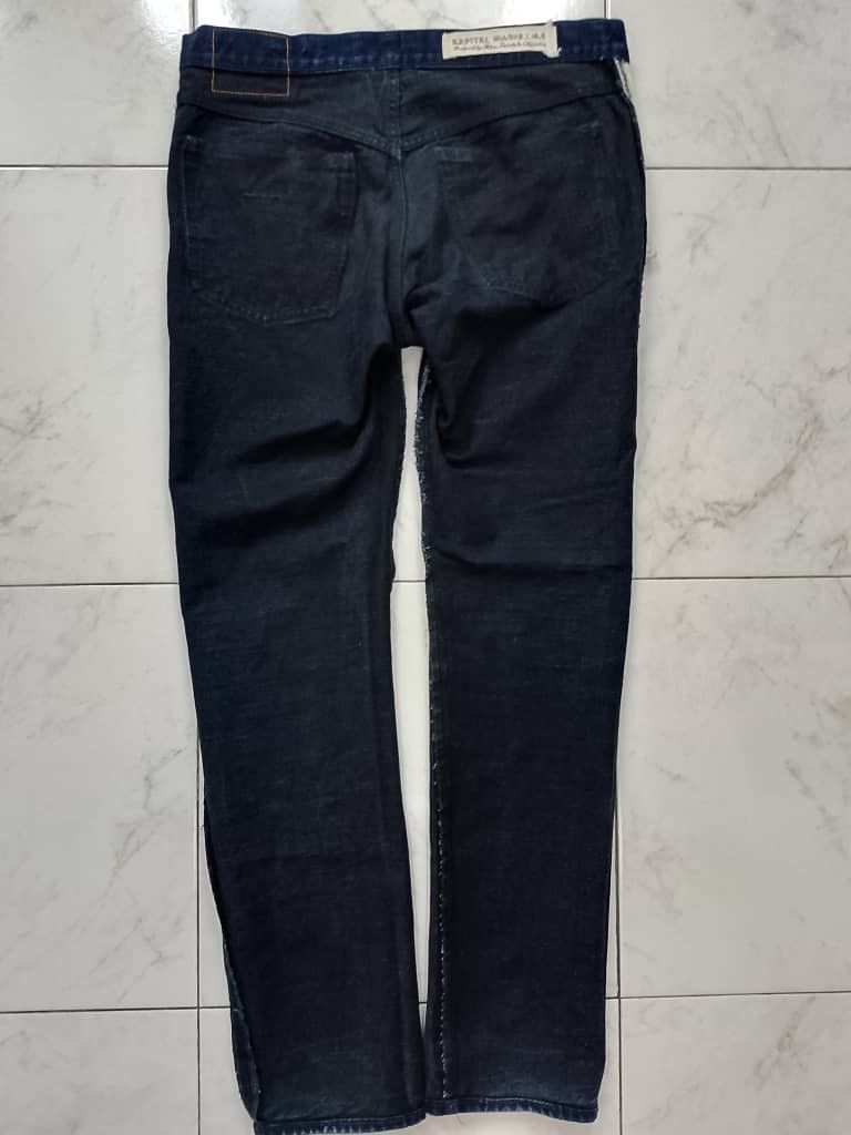 Kapital VINTAGE KAPITAL DENIM 2 TONE COLOUR BLACK & BLUE Size US 32 / EU 48 - 14 Thumbnail