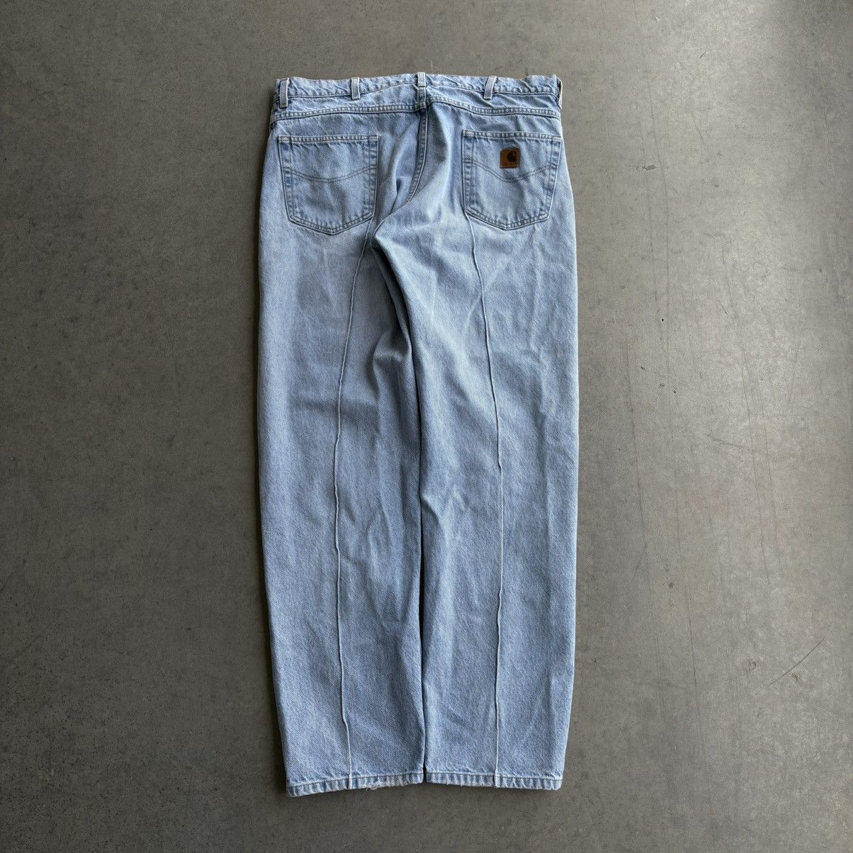 Carhartt Vintage Carhartt Baggy Blue Jeans Tapered Baggy Fit 40x30 Size US 40 / EU 56 - 1 Thumbnail