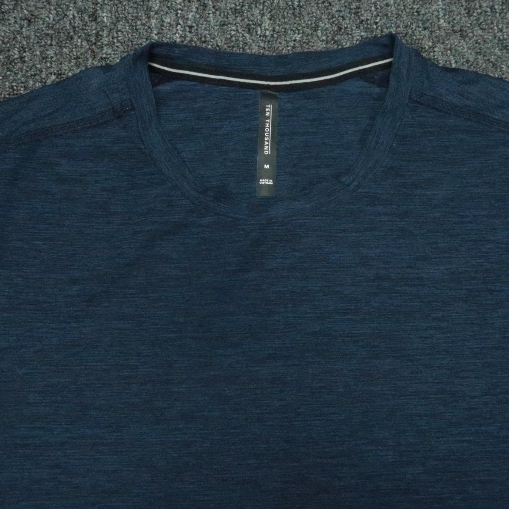 Ten Thousand Ten Thousand Shirt Mens Medium Blue Versatile Athletic Performance Quick Dry Size US M / EU 48-50 / 2 - 2 Thumbnail