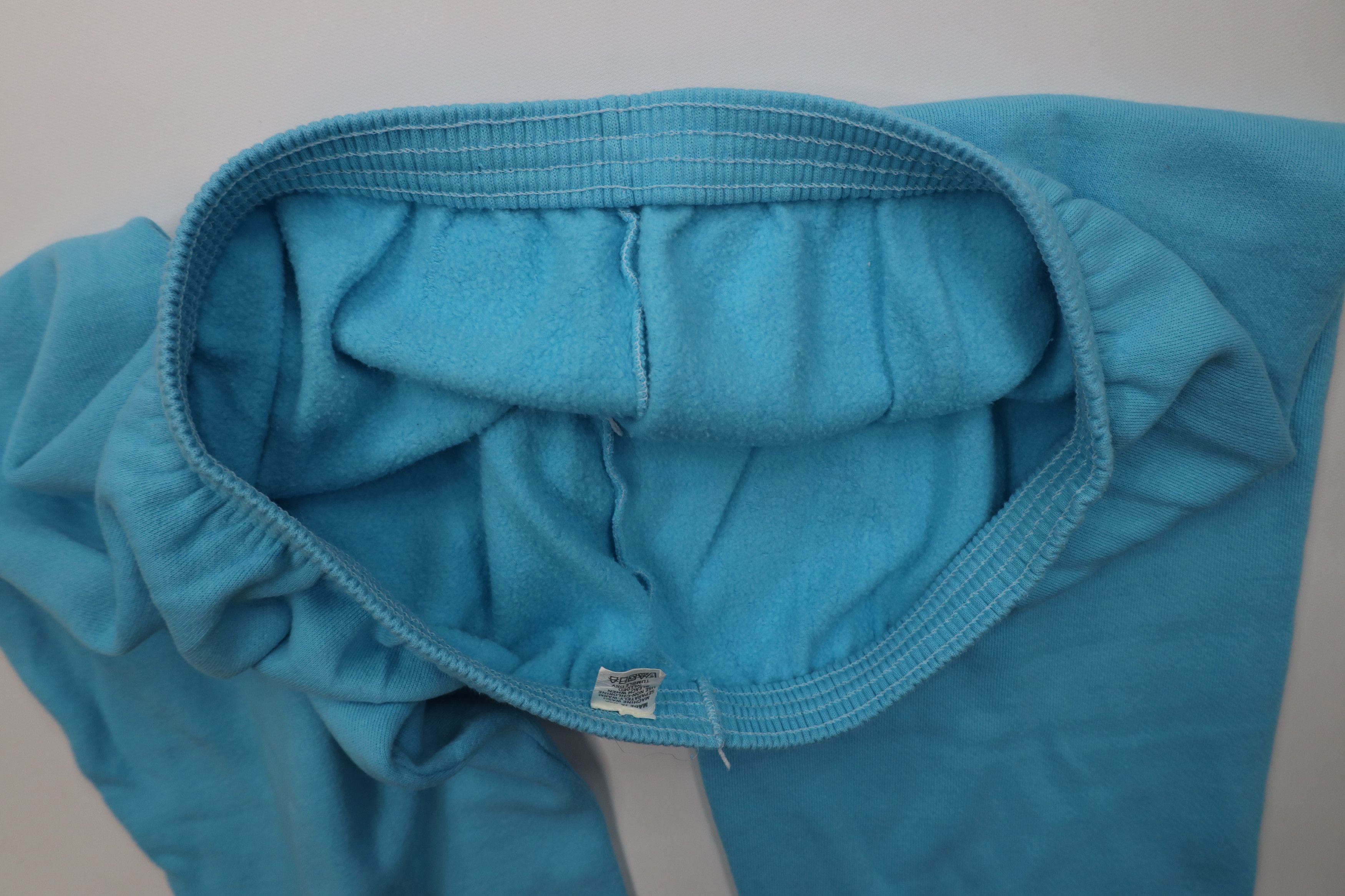 Vintage Vintage 70s Streetwear Gusset Sweatpants Joggers Blue USA Size 34" / US 12 / IT 48 - 6 Thumbnail