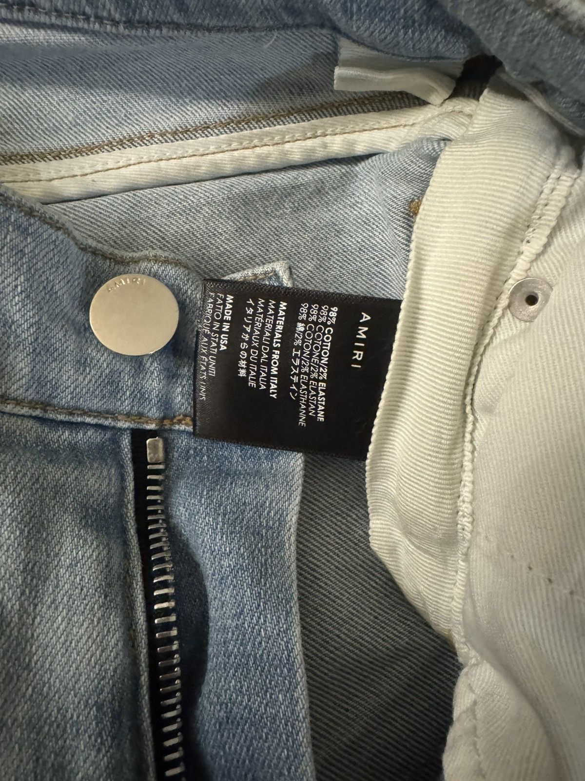 Amiri Amiri jeans Size 27" / US 4 / IT 40 - 4 Thumbnail
