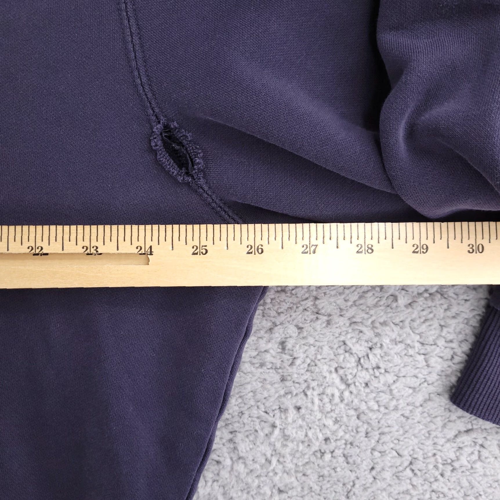 Puma VINTAGE PUMA Hoodie Solid Blue 90s Fit Men Large Size US L / EU 52-54 / 3 - 6 Thumbnail