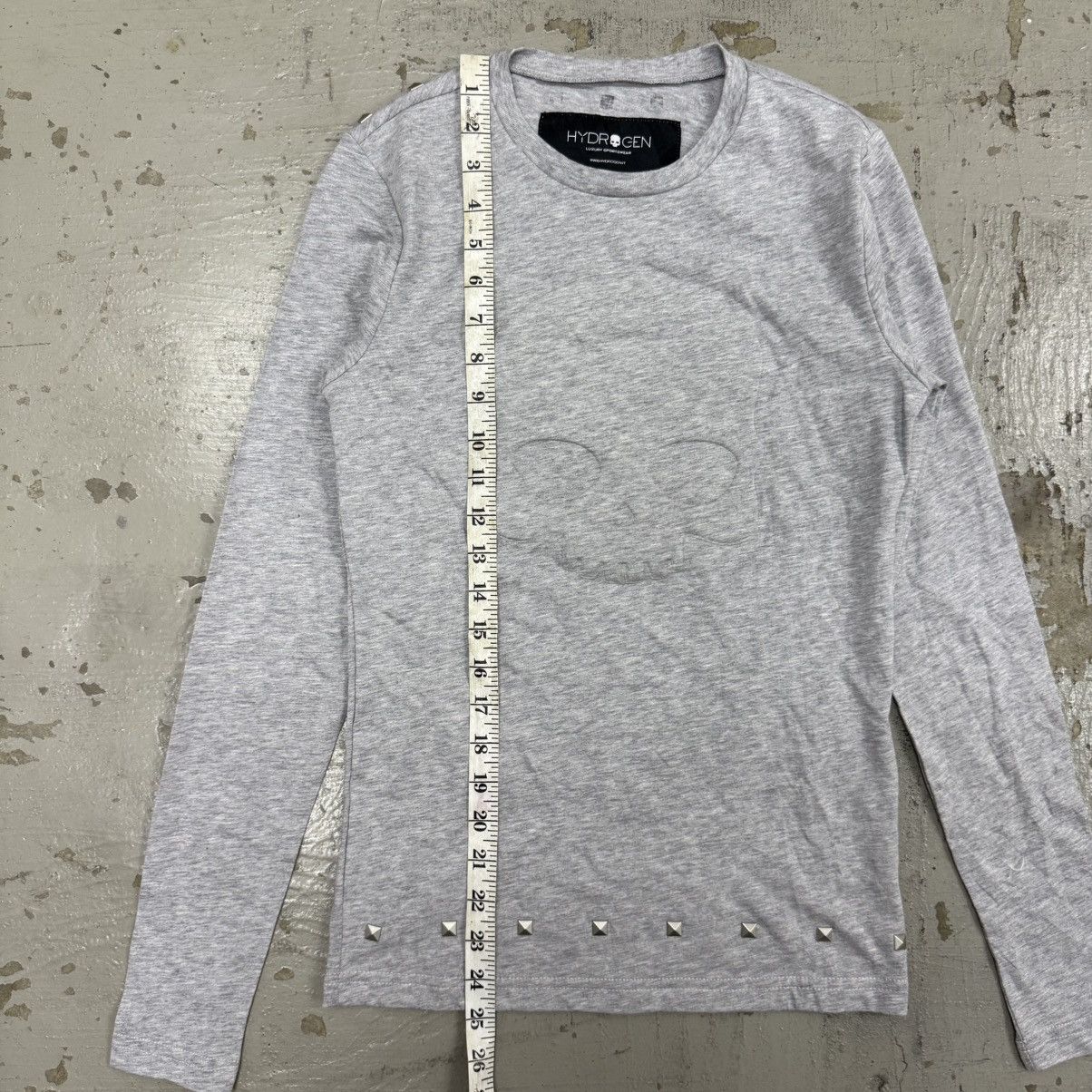 HYDROGEN Skulls Ifsixwasnine Cyber Gothic Punk Grunge Longsleeve Size US XXS / EU 40 - 5 Thumbnail