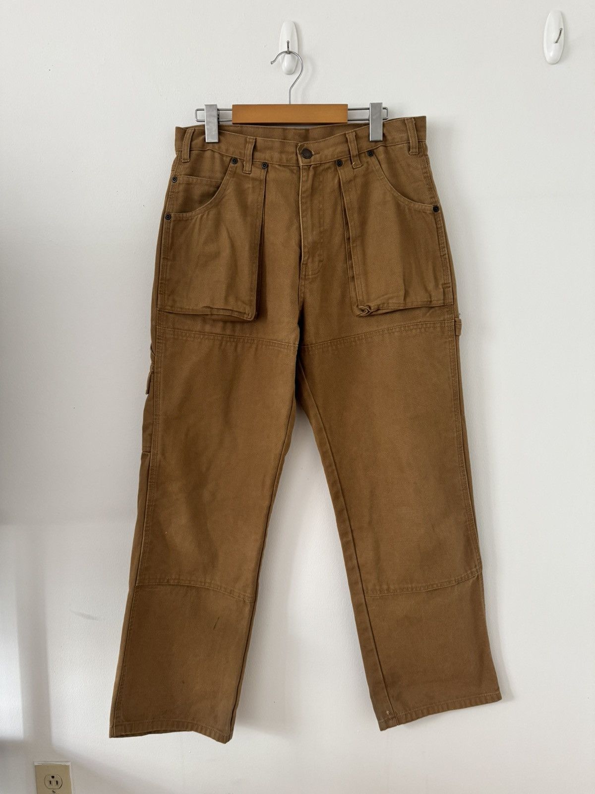 Carhartt × Dickies × Vintage Box Pocket Double Knee Workwear Carpenter Pants Size US 32 / EU 48 - 1 Thumbnail