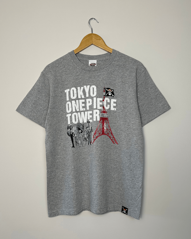 One Piece Rare Tokyo One Piece Tower Gray T-Shirt - Size Medium Size US M / EU 48-50 / 2 - 2 Thumbnail