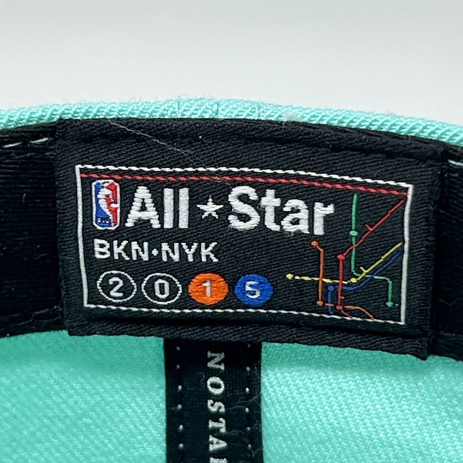 Mitchell & Ness NBA All Star Game 15 Hat Baseball Cap Mitchell & Ness Green Size ONE SIZE - 9 Thumbnail