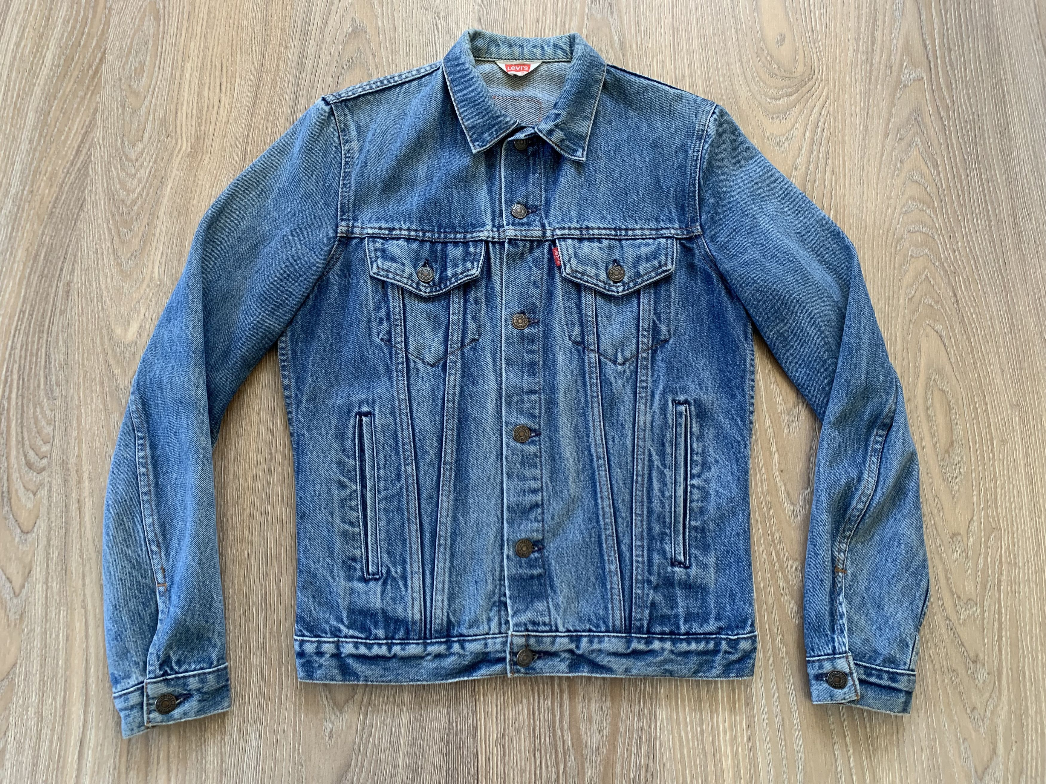 Levi's Vintage Clothing Levi’s Vintage Denim Trucker Jacket Made in France Size L / US 10 / IT 46 - 2 Thumbnail