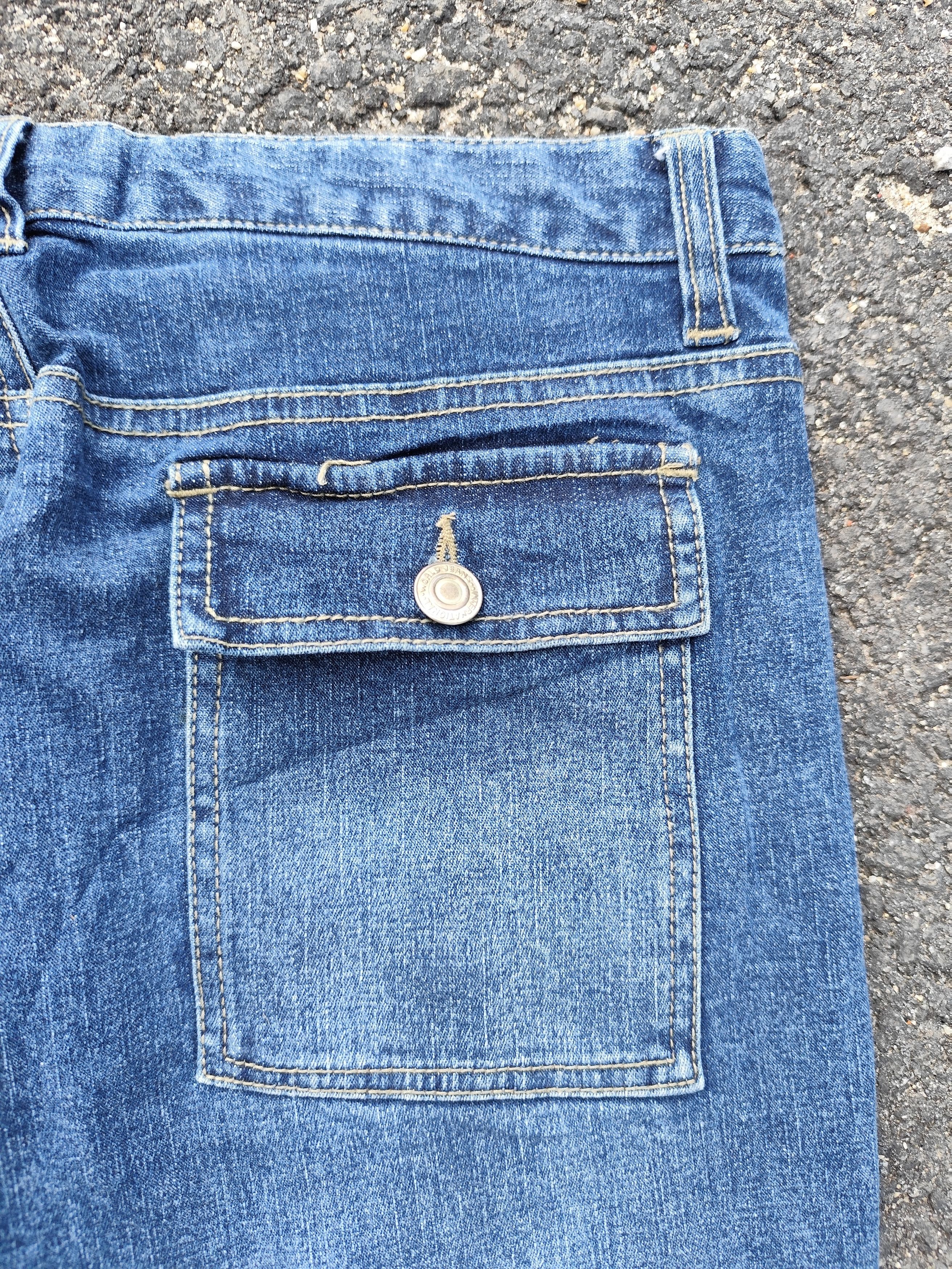 Japanese Brand Japanese Brand Vintage Flare Jeans B_J/1124/9 Size 32" / US 10 / IT 46 - 4 Thumbnail