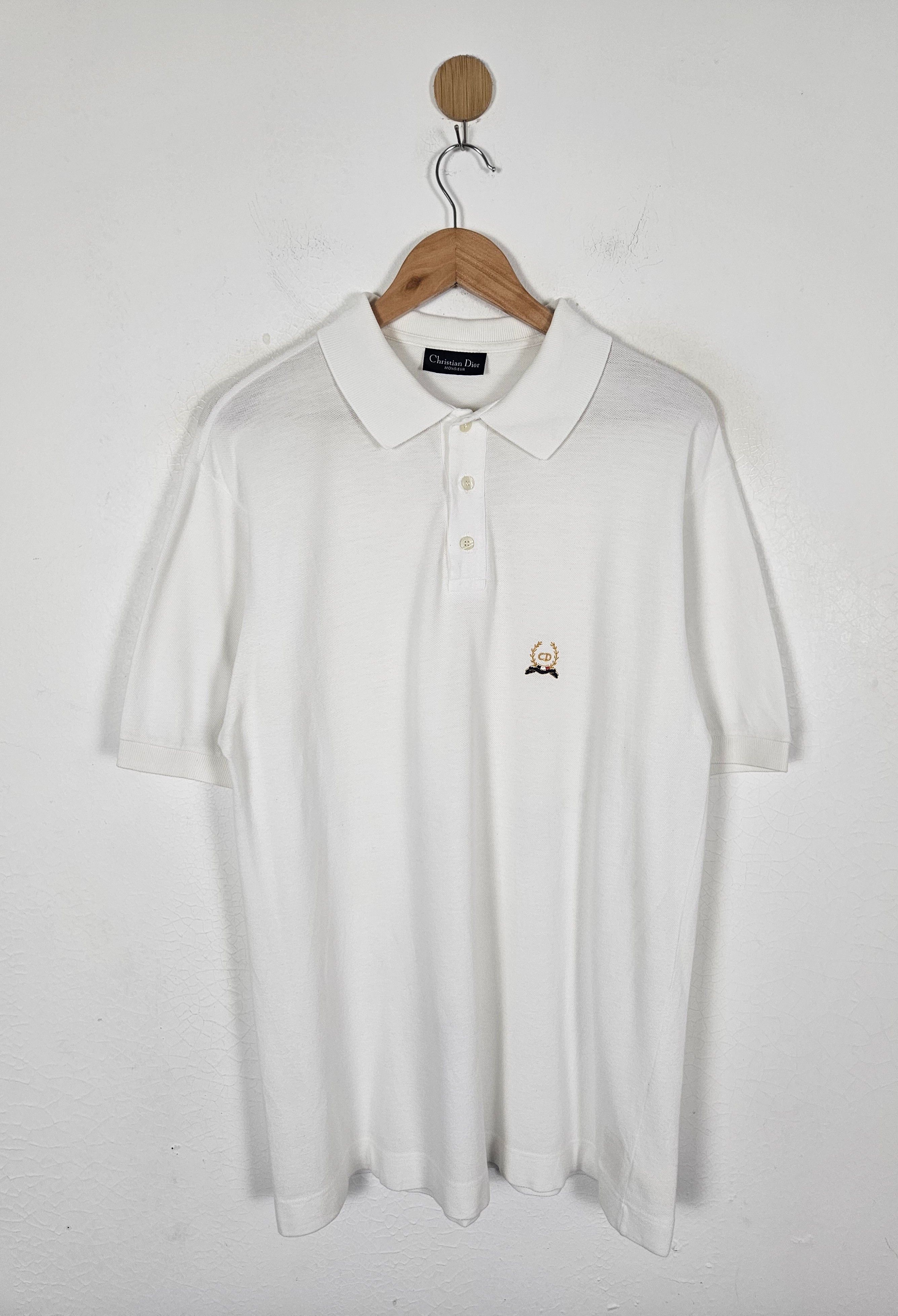 Christian Dior Monsieur Vintage Christian Dior Polo shirt Size US L / EU 52-54 / 3 - 1 Thumbnail