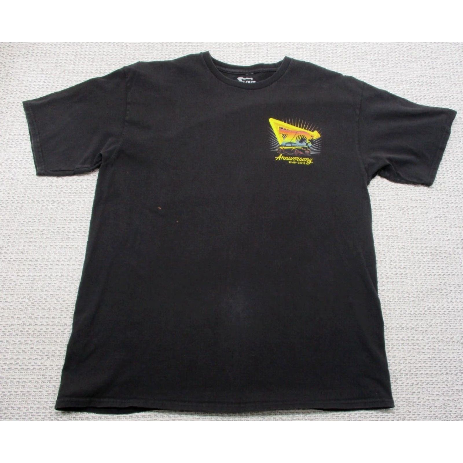 Vintage VINTAGE In N Out Burger 70th Anniversary Shirt Mens L 1948-2018 Vladimir Kush Black READ Size US L / EU 52-54 / 3 - 4 Thumbnail