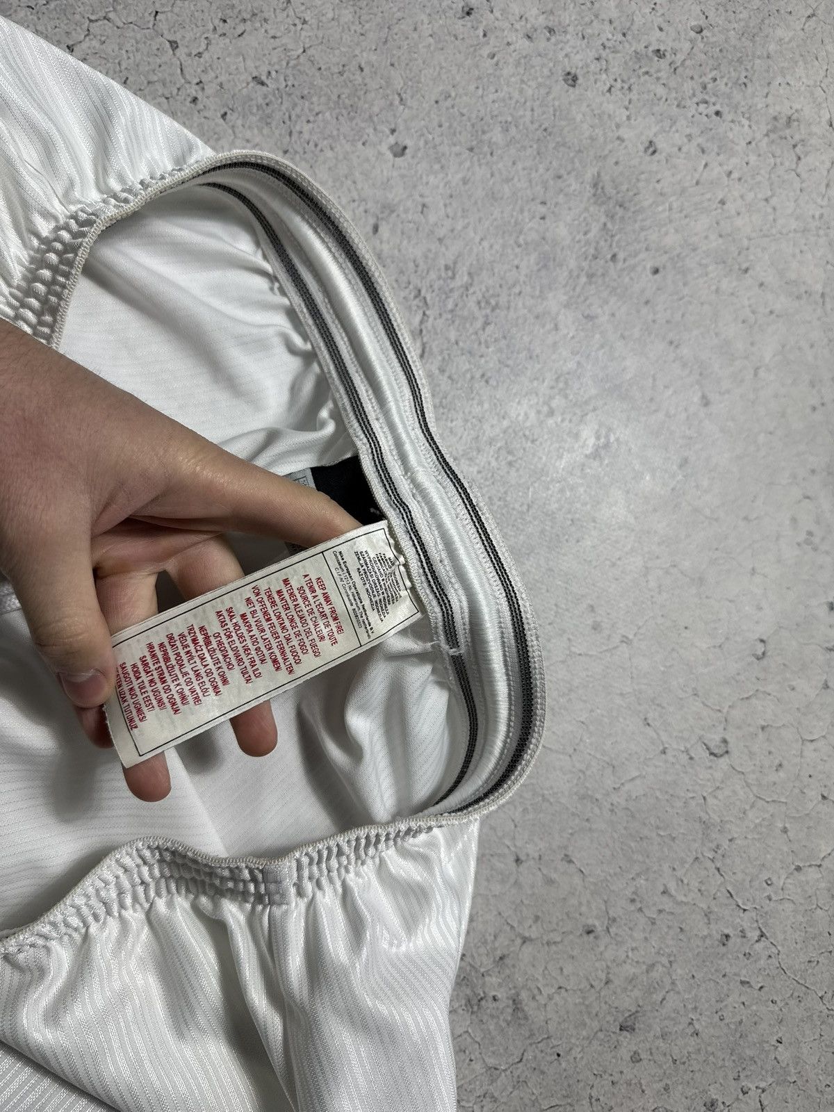 Nike Nike Vintage Shorts White Drill Swoosh Y2K Size US 38 / EU 54 - 4 Thumbnail