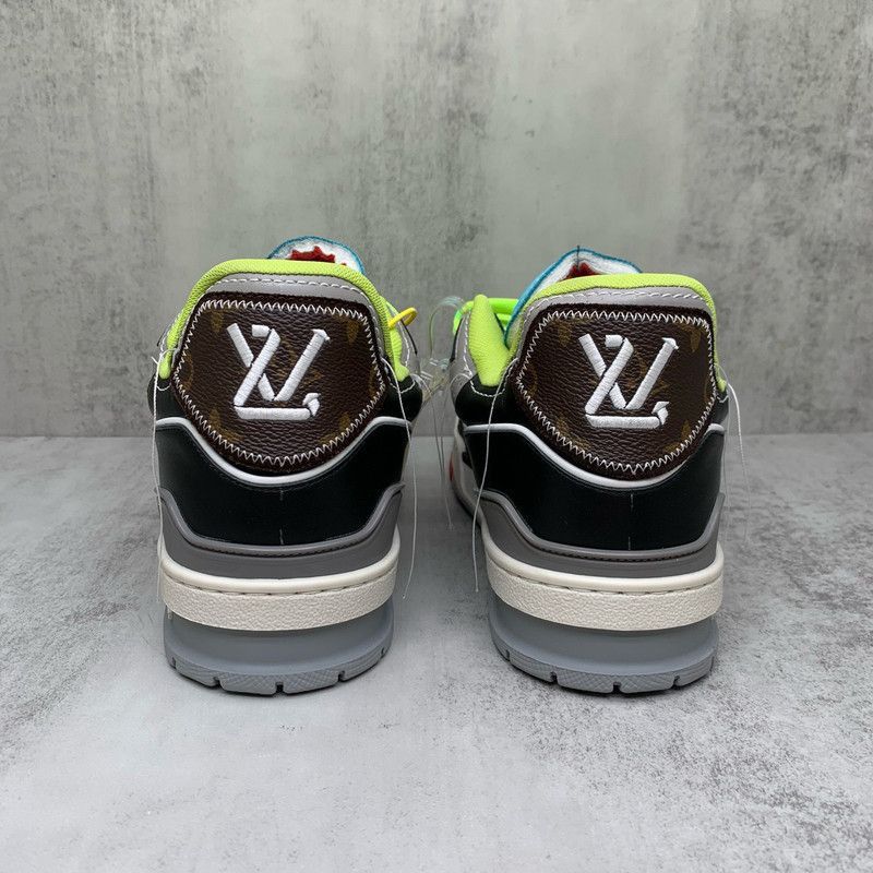 Louis Vuitton Louis Vuitton Trainer Low-Top Fashion Sneakers -2508 Size US 8.5 / EU 41-42 - 3 Thumbnail