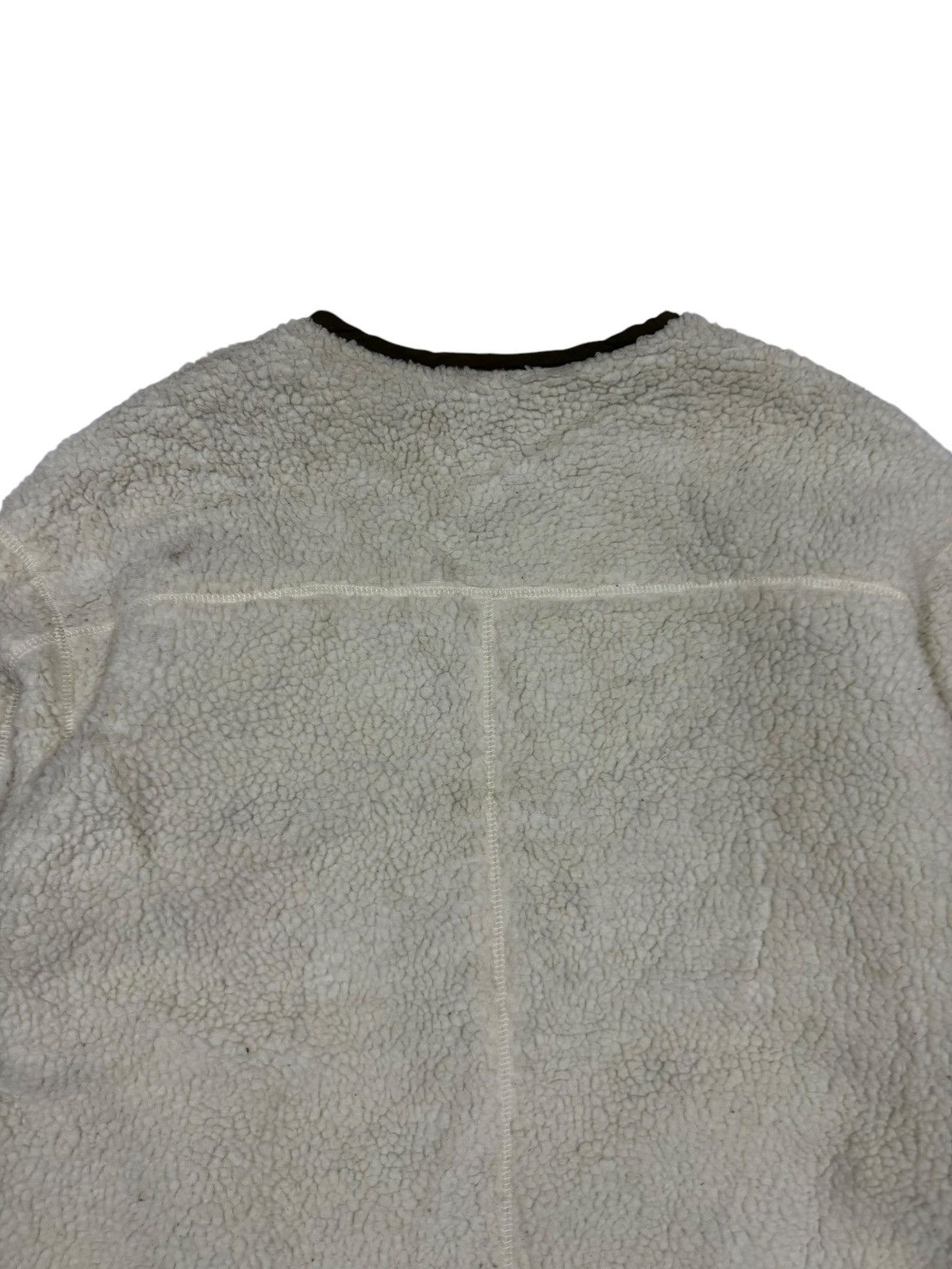 Beams Plus × Japanese Brand Vtg🔥Ray Beams Military Quilted Cardigan Reversible Sherpa Size US M / EU 48-50 / 2 - 19 Thumbnail