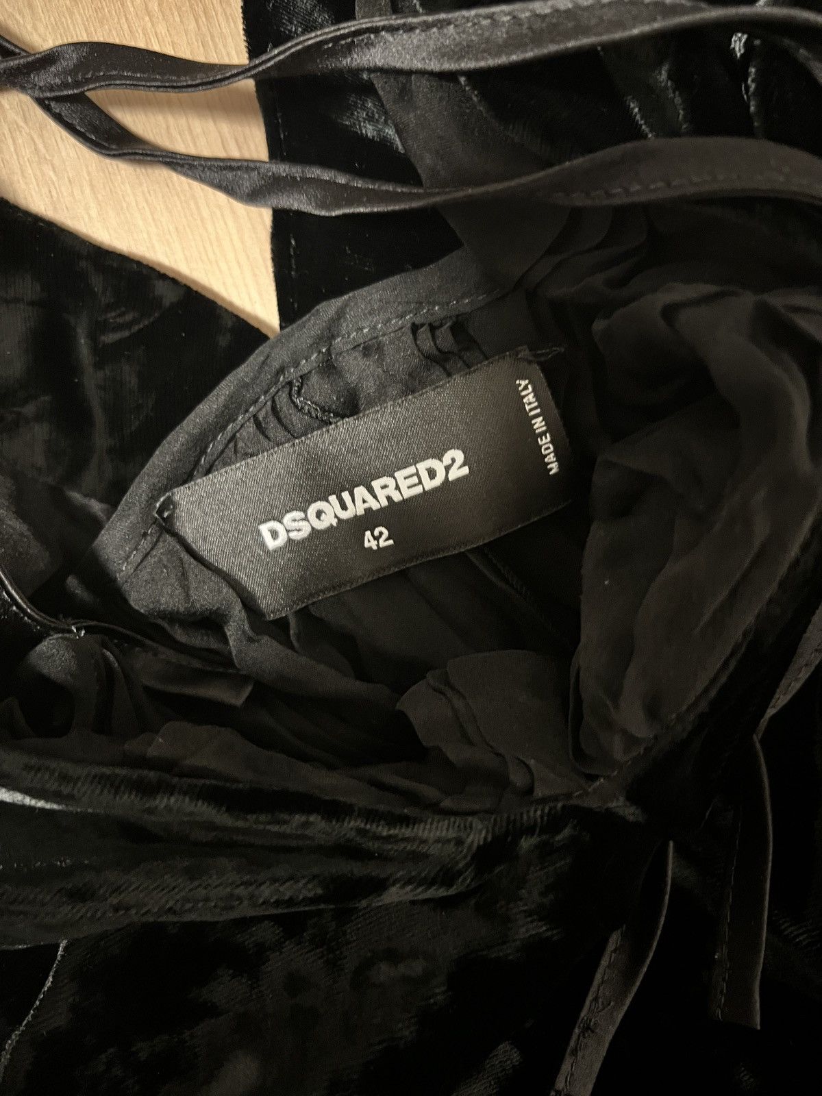 Dsquared2 Dsquared2 velvet mini dress Size XL / US 12-14 / IT 48-50 - 8 Thumbnail