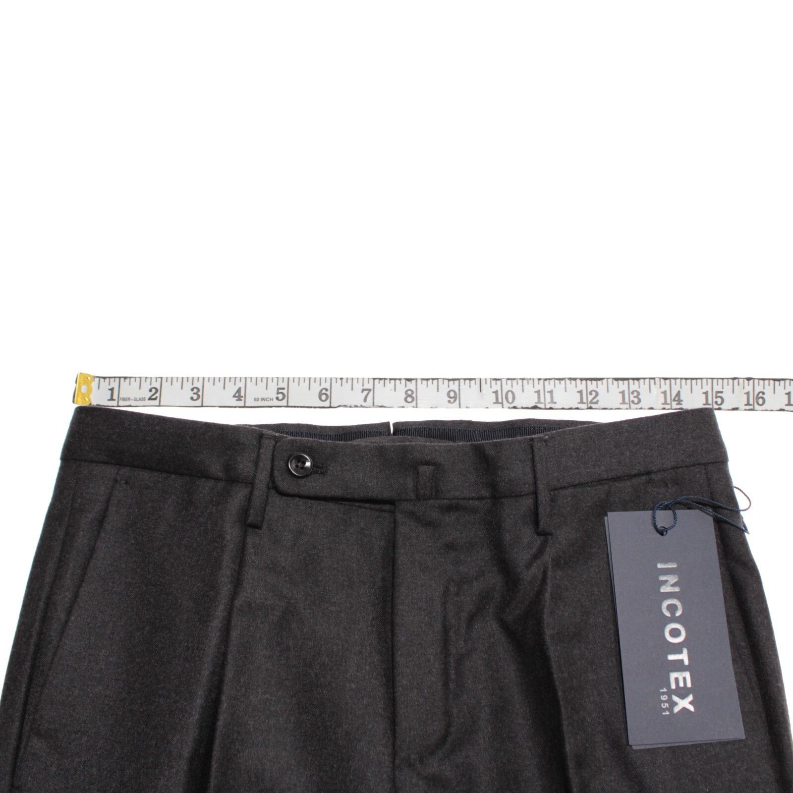 Incotex INCOTEX New with tags Dress Pants Size 28 US In Gray Size US 28 / EU 44 - 5 Thumbnail