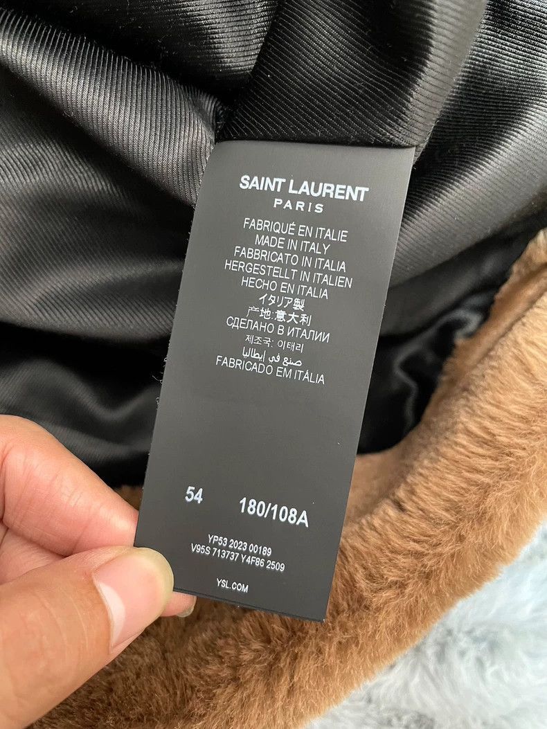 Saint Laurent Paris Saint Laurent Paris Teddy Fur Grass Jacket-2506 Size US M / EU 48-50 / 2 - 4 Thumbnail