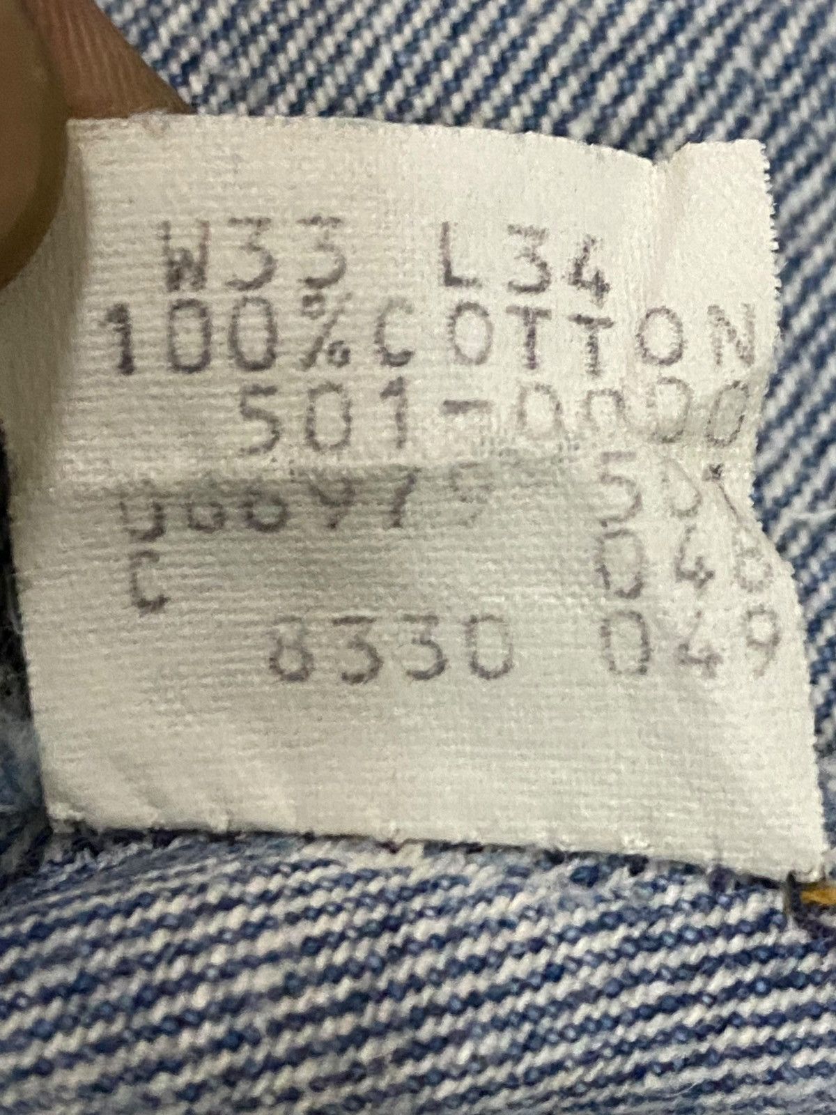Levi's Vintage Clothing Vintage Levis 501 80’s Button 501 Distressed Loose Jeans Size US 32 / EU 48 - 17 Thumbnail