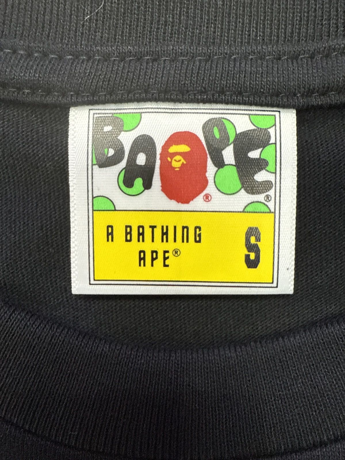 Bape BAPE. COM “College “ TEE (Black) / Small Size US S / EU 44-46 / 1 - 3 Thumbnail