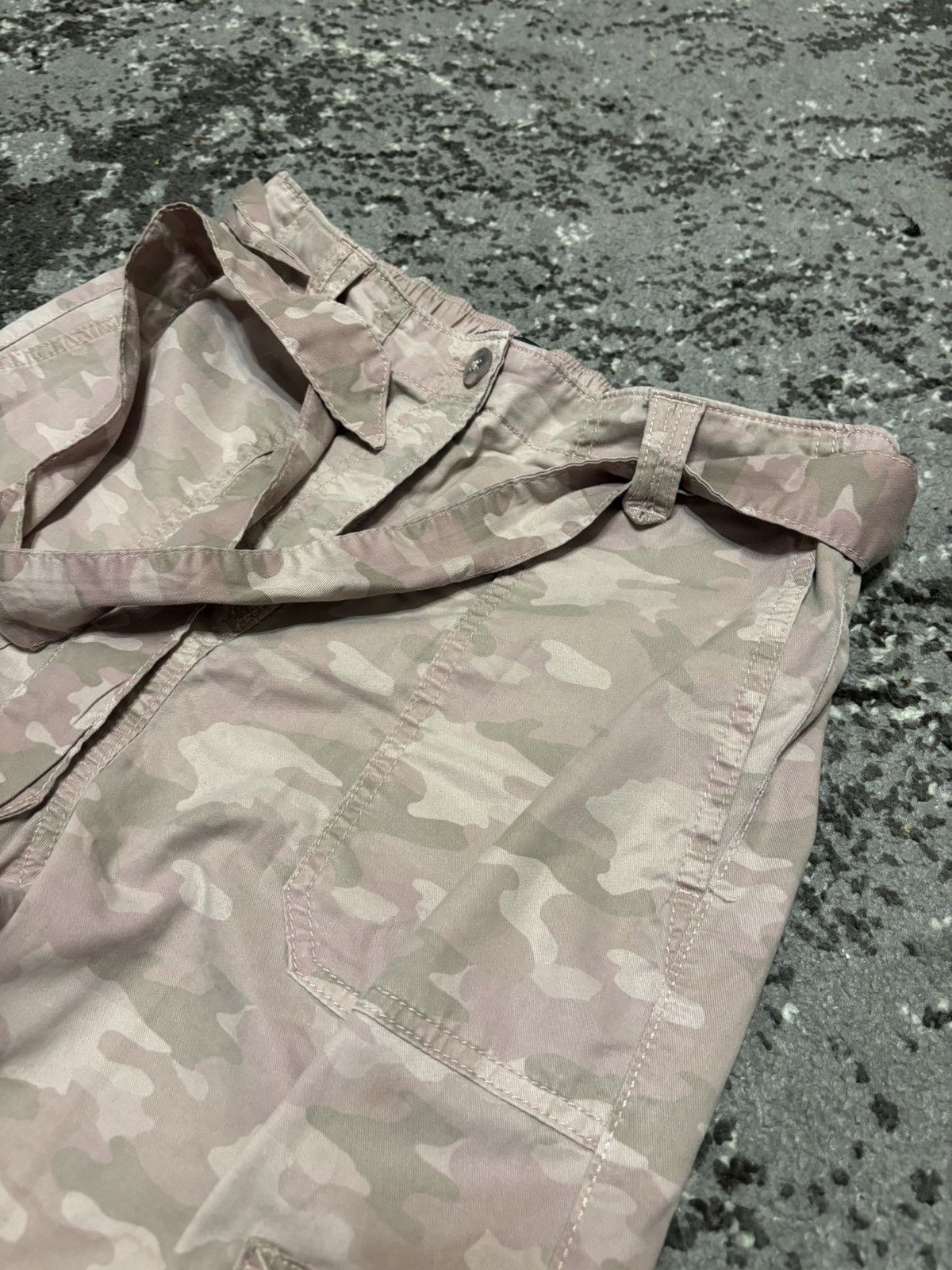 Other Military Y2K Multipocket Pink Camo M&S Pants Size 28" / US 6 / IT 42 - 6 Thumbnail
