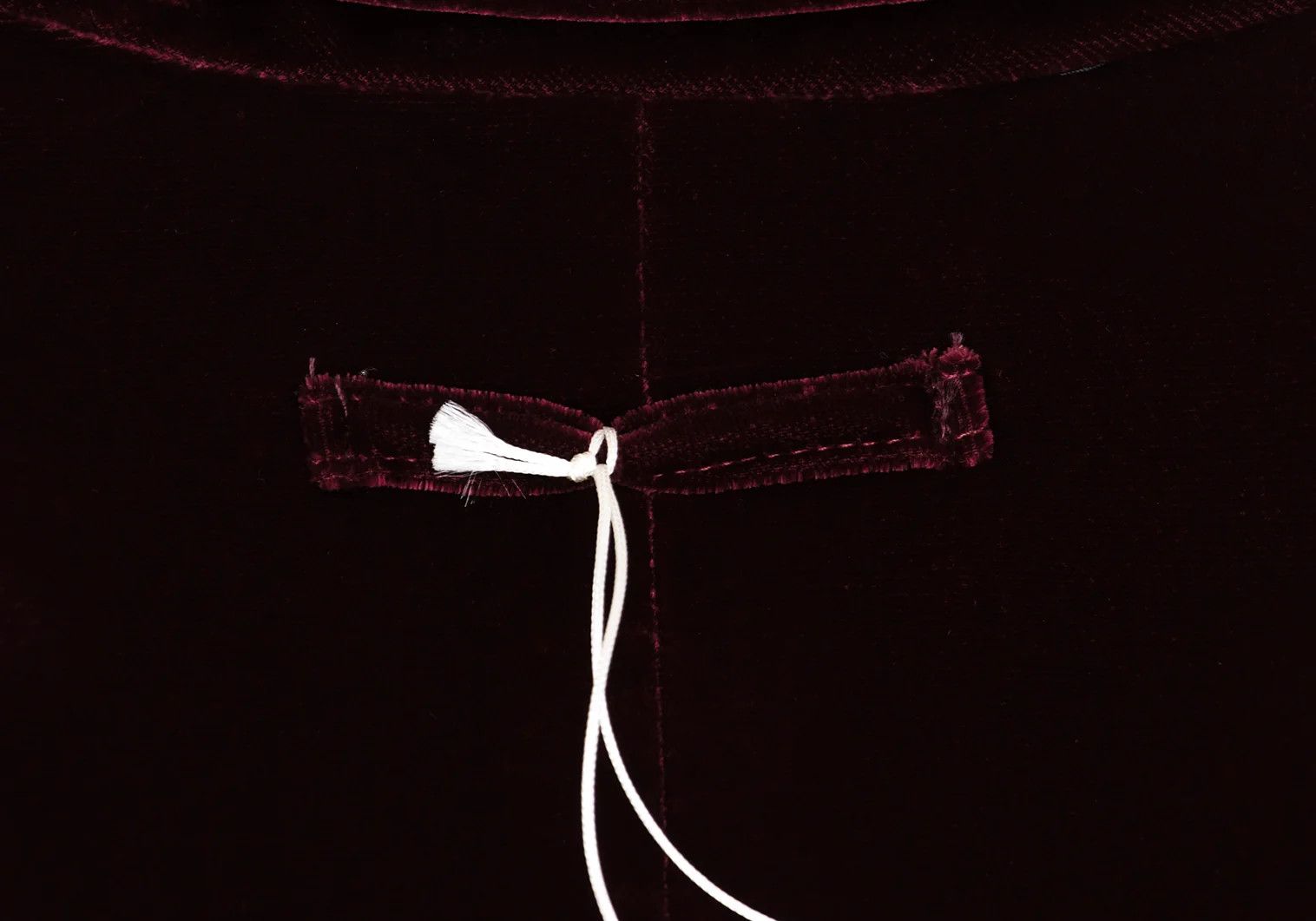 Jean Paul Gaultier Velvet Shawl Collar Jacket in Burdy Size 48 Size US M / EU 48-50 / 2 - 12 Thumbnail