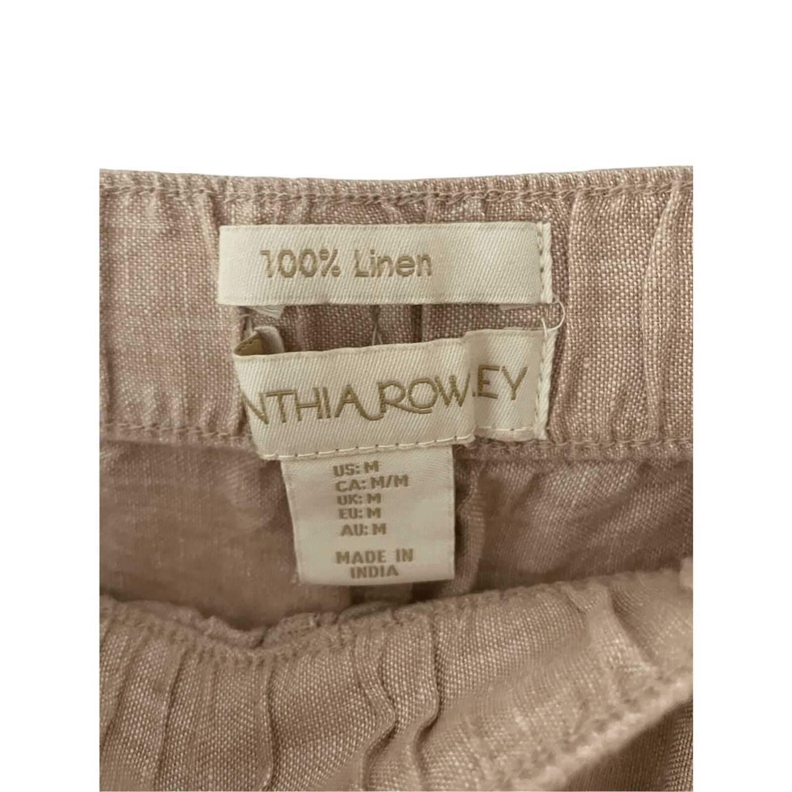 Cynthia Rowley Cynthia Rowley Embroidered Linen Women's reppy Shorts Size 28" / US 6 / IT 42 - 3 Thumbnail